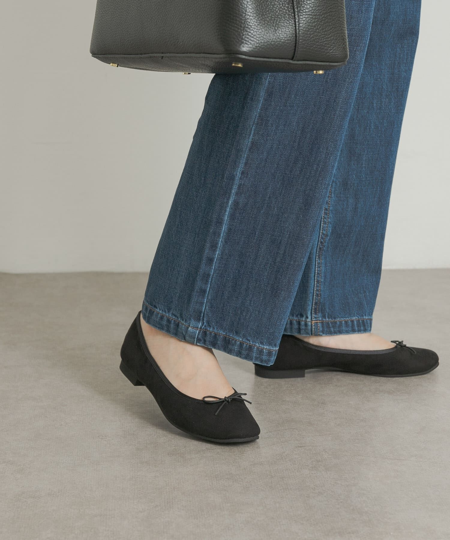 URBAN RESEARCH DOORS「やわらかスエードバレエシューズ」|バレエシューズ|