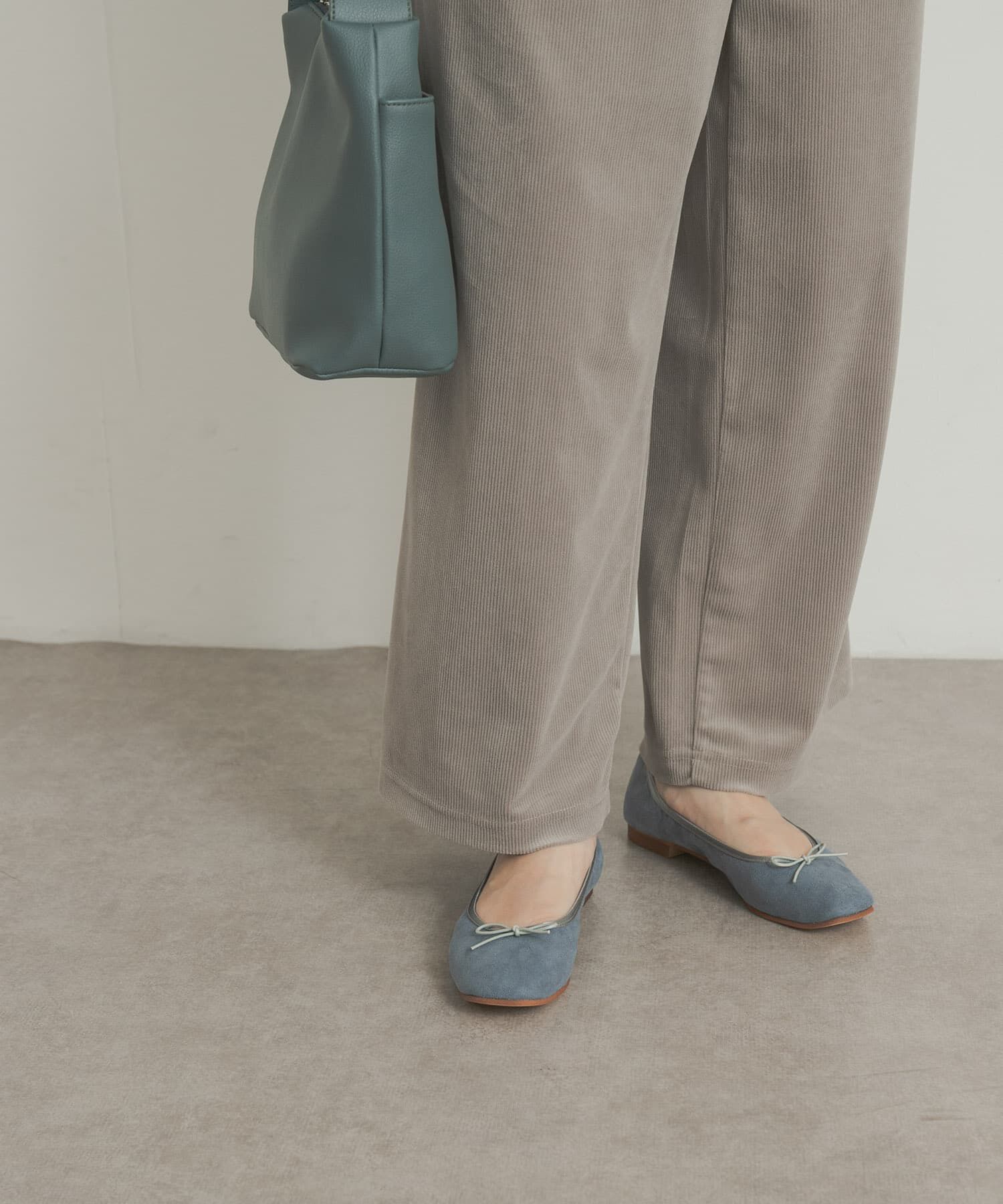 URBAN RESEARCH DOORS「やわらかスエードバレエシューズ」|バレエシューズ|