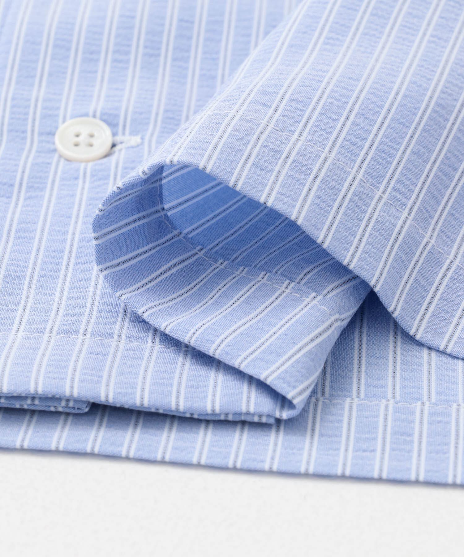 URBAN RESEARCH DOORS「『WEB/一部店舗限定サイズ』ロゴ刺繍ストライプシャツ(KIDS)」|その他|