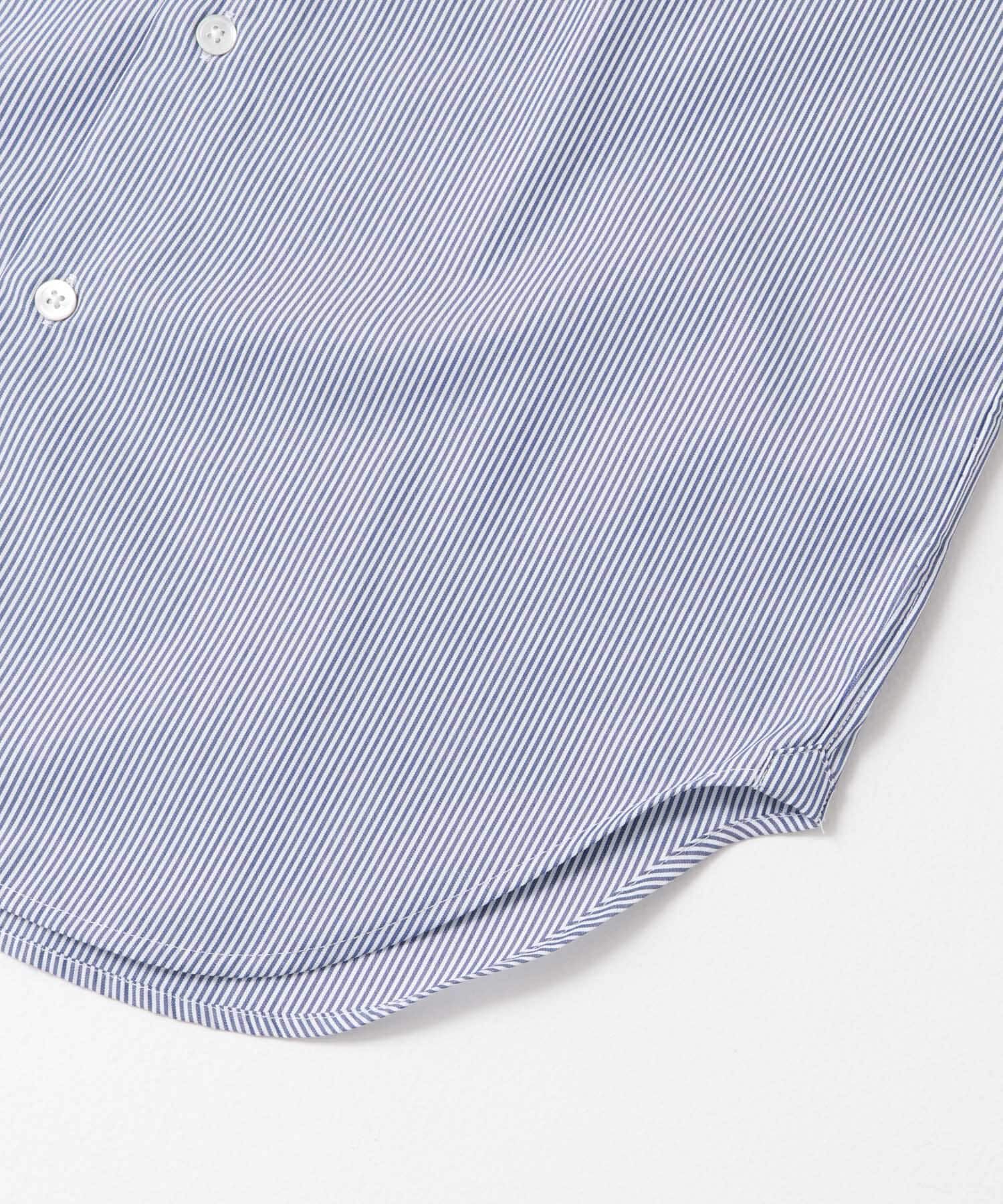 URBAN RESEARCH DOORS「『イージーケア』LIFE STYLE TAILOR　セミワイド細ストライプシャツ」|シャツ・ブラウス|