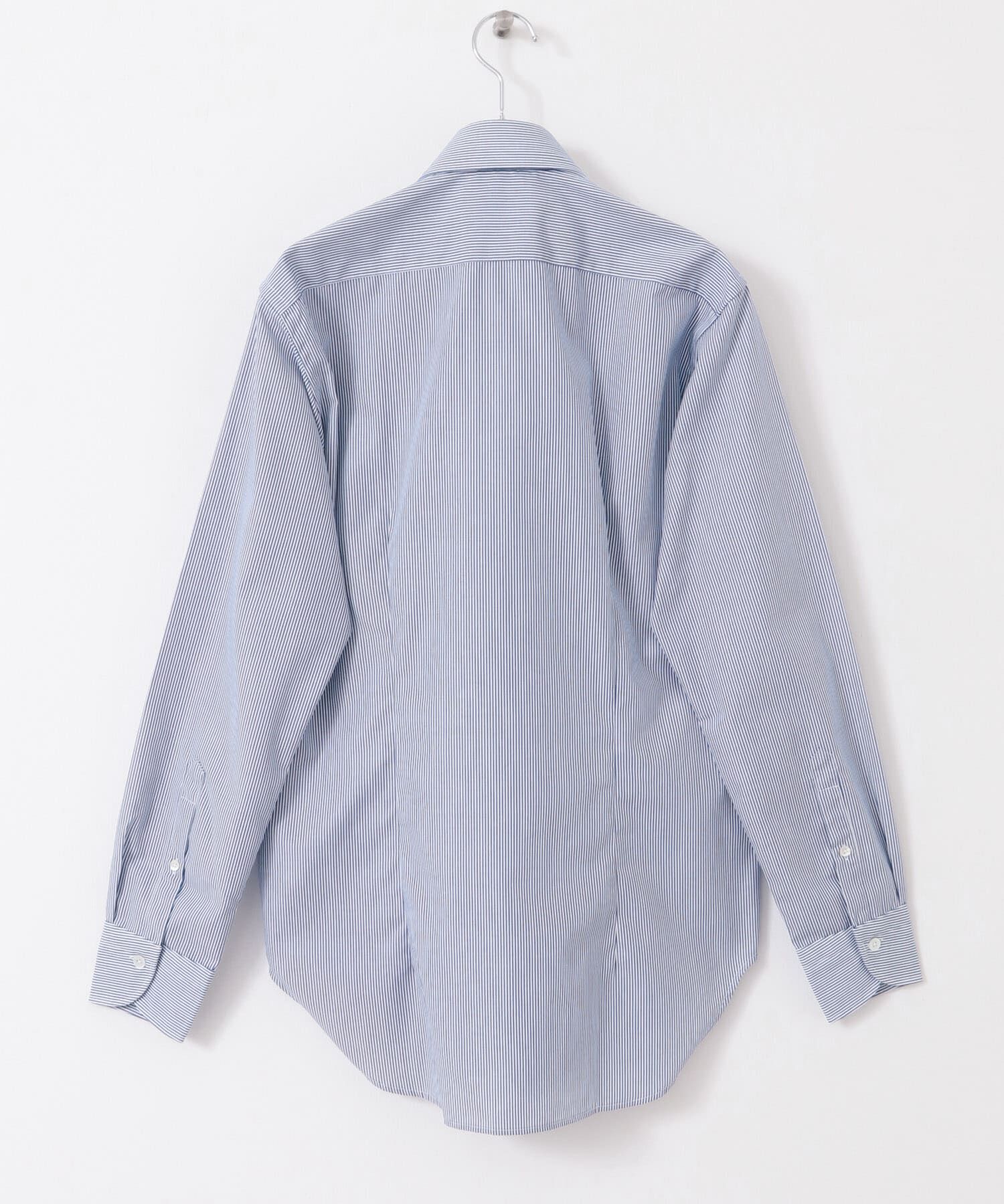 URBAN RESEARCH DOORS「『イージーケア』LIFE STYLE TAILOR　セミワイド細ストライプシャツ」|シャツ・ブラウス|