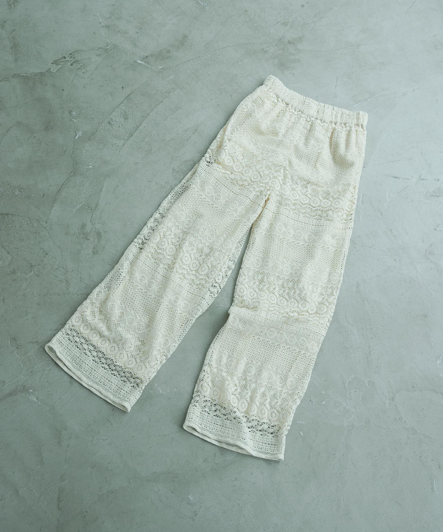 URBAN RESEARCH DOORS「『別注』olu&rsquo;ment&times;DOORS　かぎ編みレースパンツ」|その他|