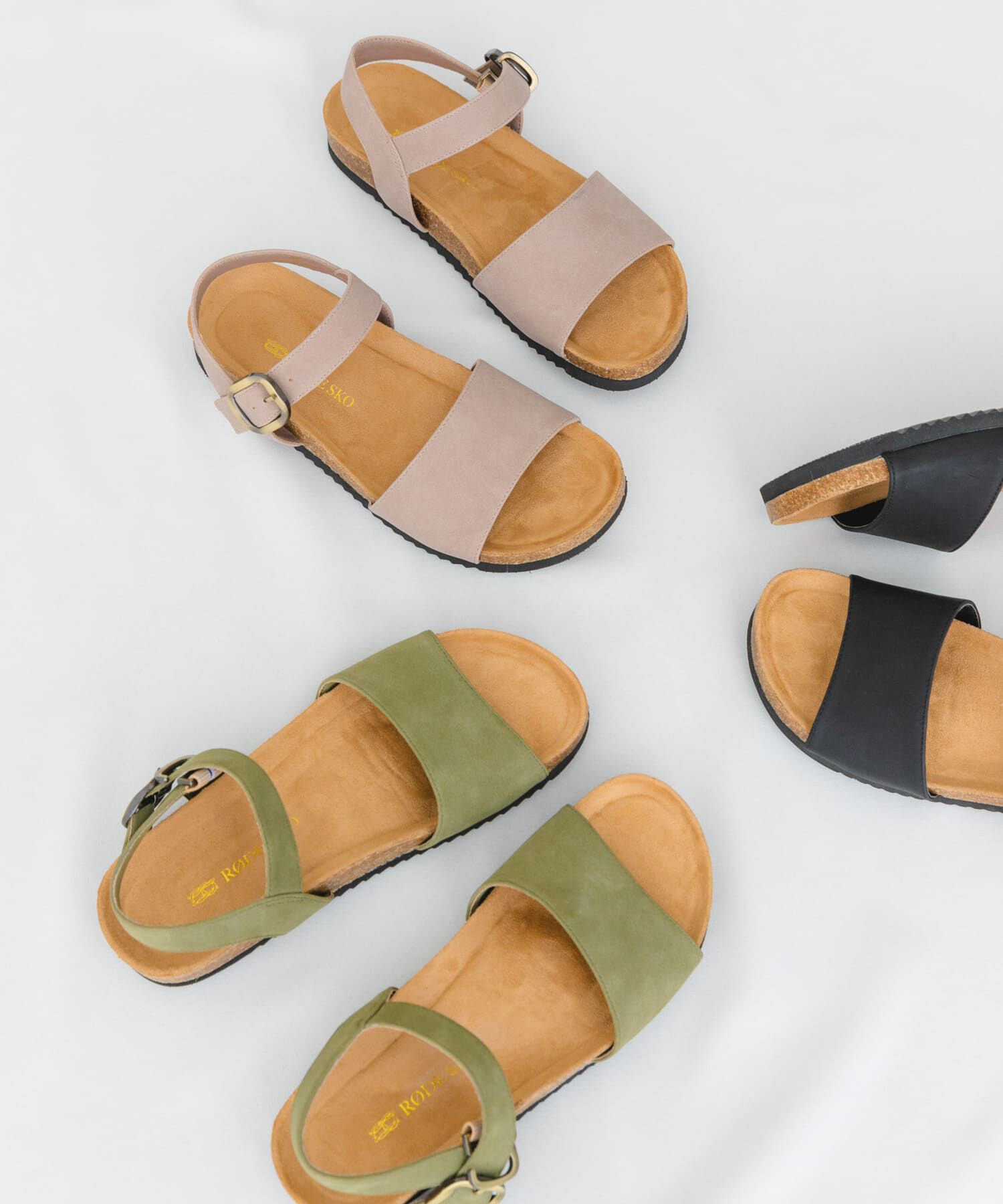 RODE SKO「シンプルアンクルサンダル」|サンダル|