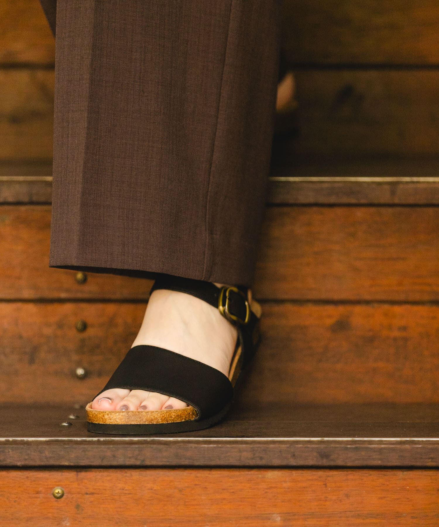 RODE SKO「シンプルアンクルサンダル」|サンダル|