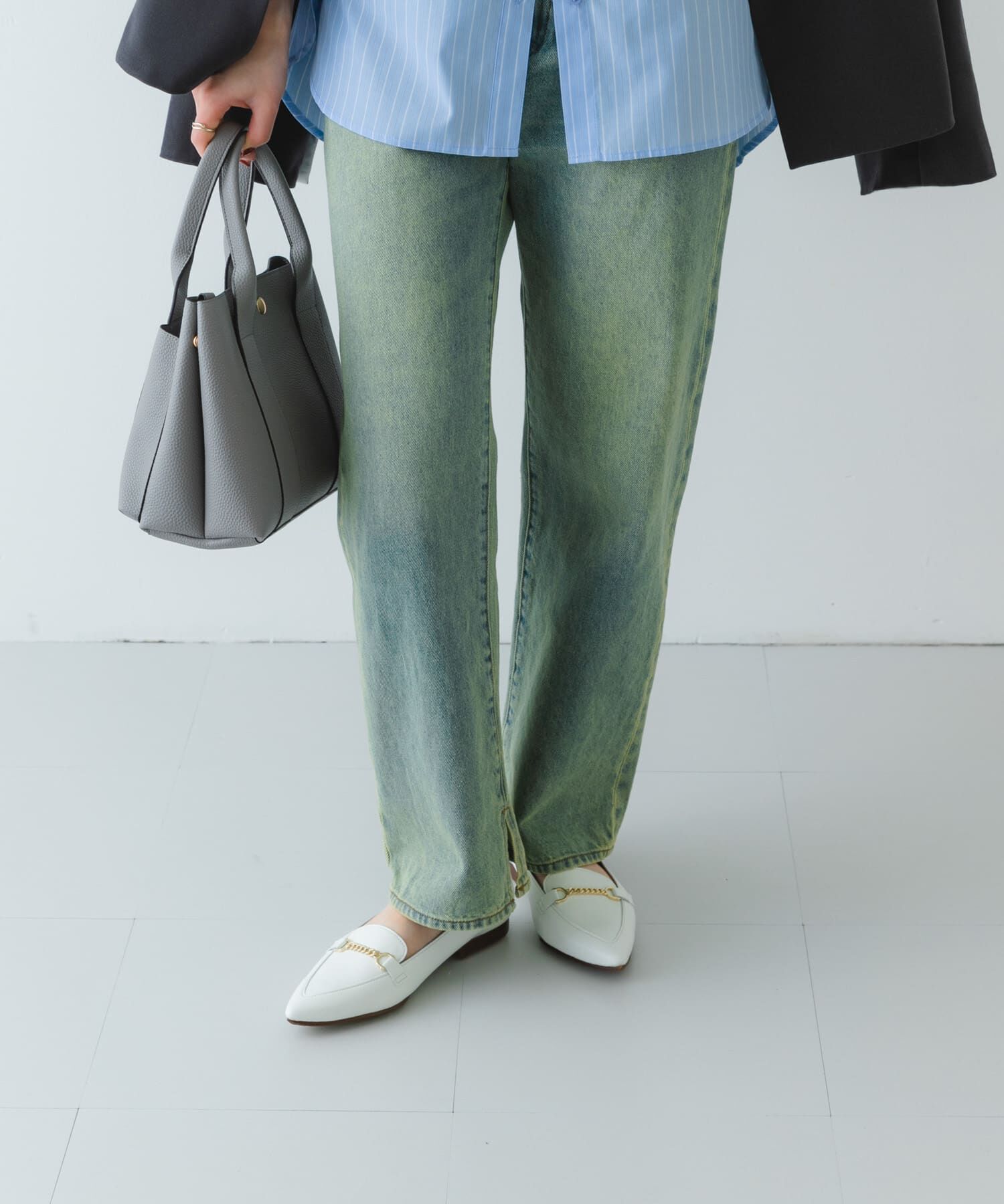 RODE SKO「『MADE IN JAPAN』プチチェーンフラットシューズ」|ローファー|