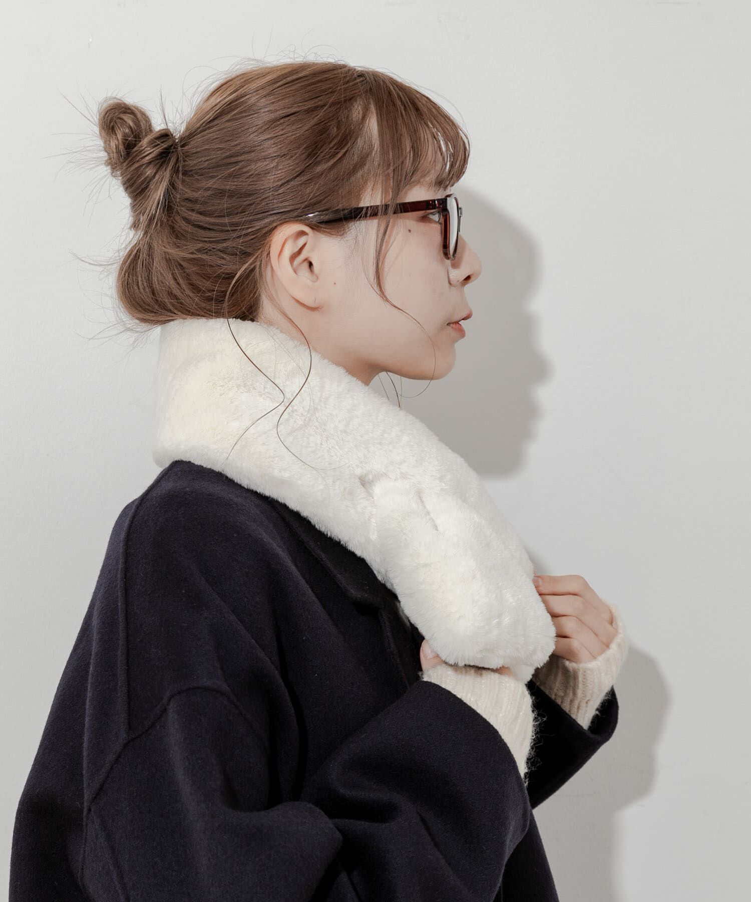 SMELLY「エコファーミニティペット」|マフラー|