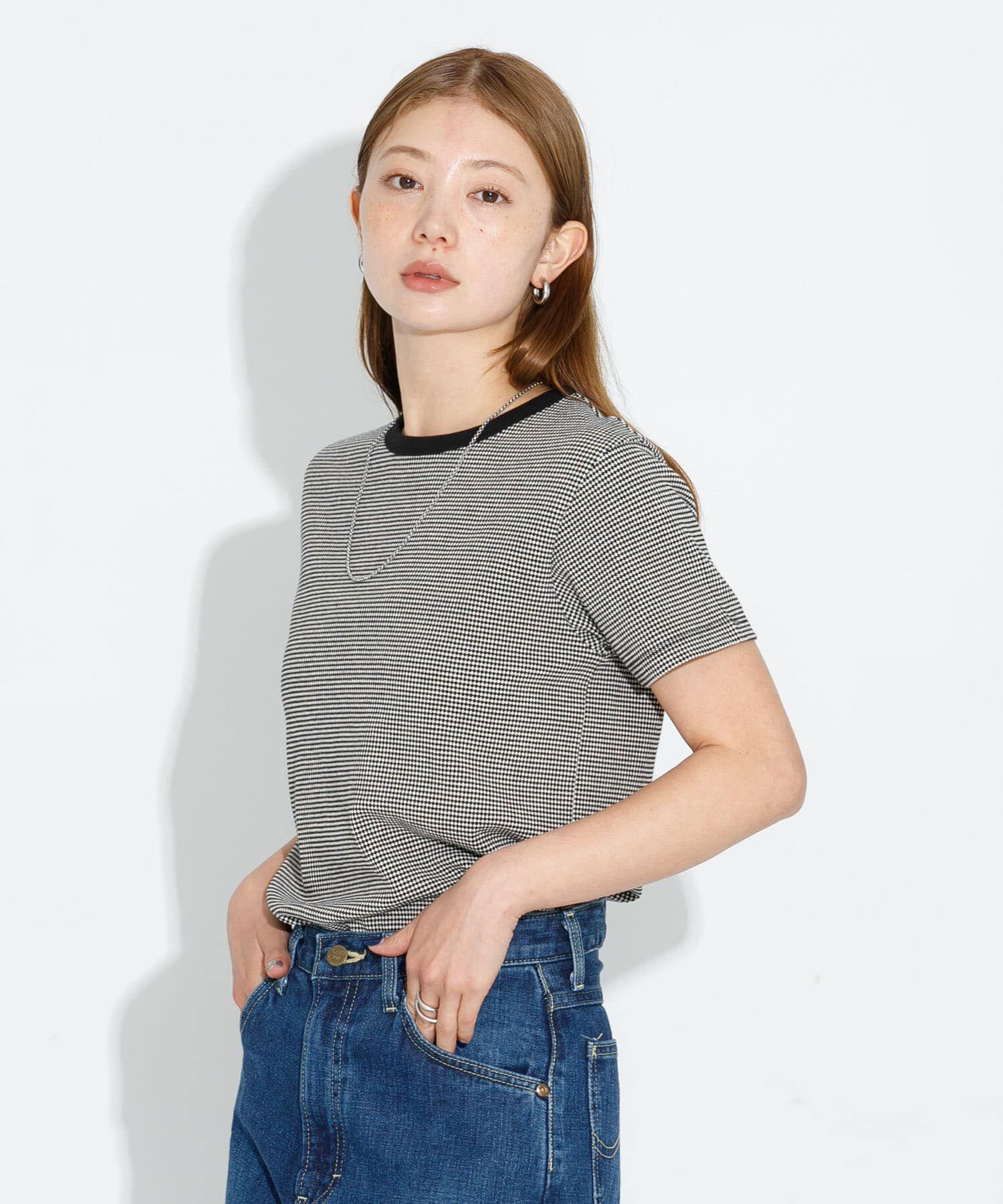 Sonny Label 「JQベーシックコンパクトTシャツ」|Tシャツ・カットソー|