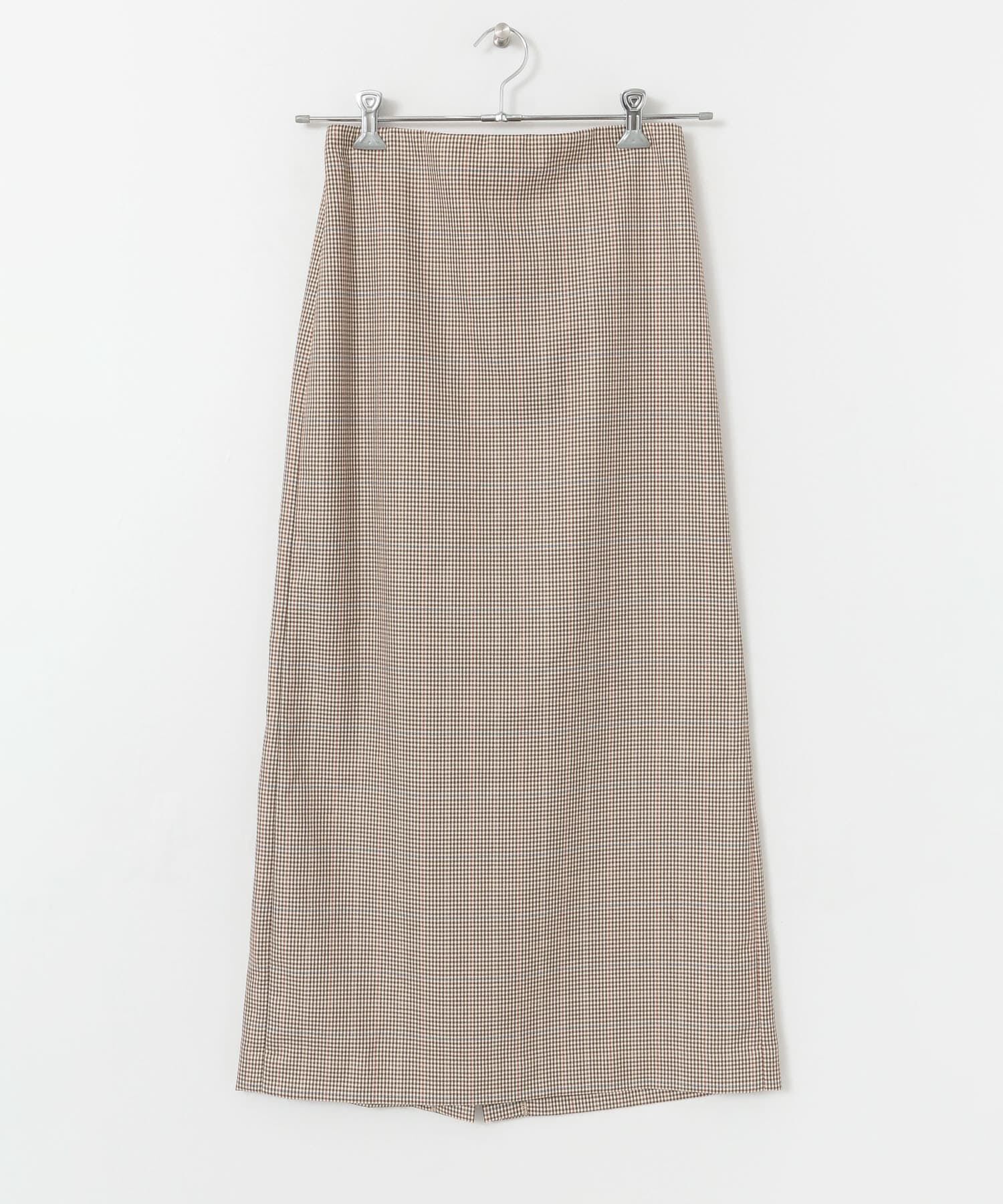 URBAN RESEARCH ROSSO「F by ROSSO　チェックロングスカート&there4;」|スカート|