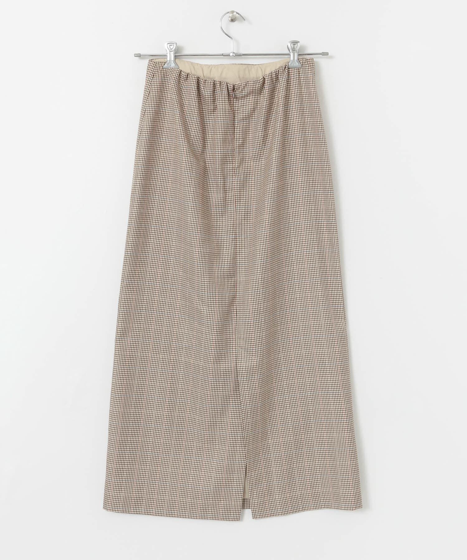 URBAN RESEARCH ROSSO「F by ROSSO　チェックロングスカート&there4;」|スカート|