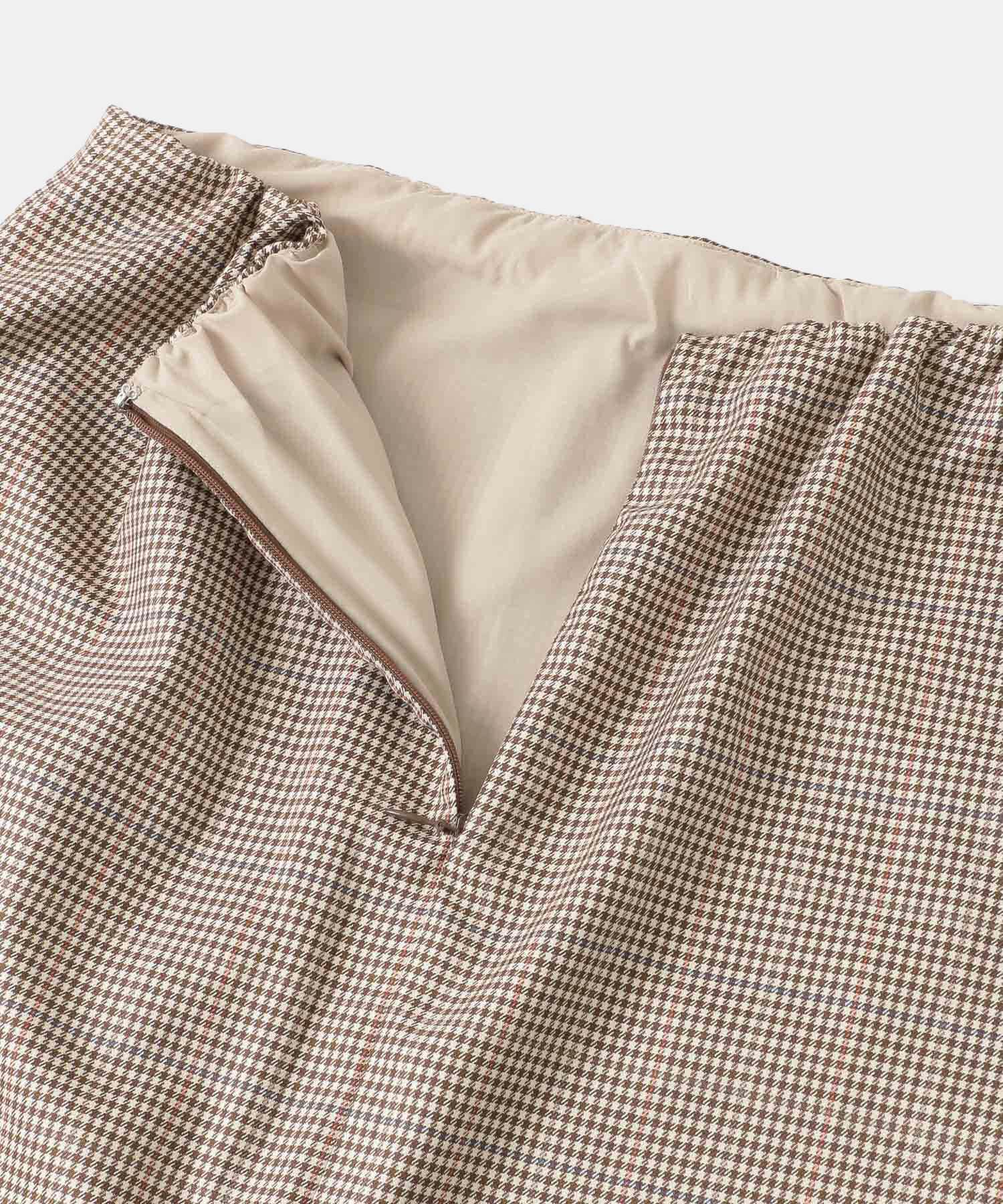 URBAN RESEARCH ROSSO「F by ROSSO　チェックロングスカート&there4;」|スカート|