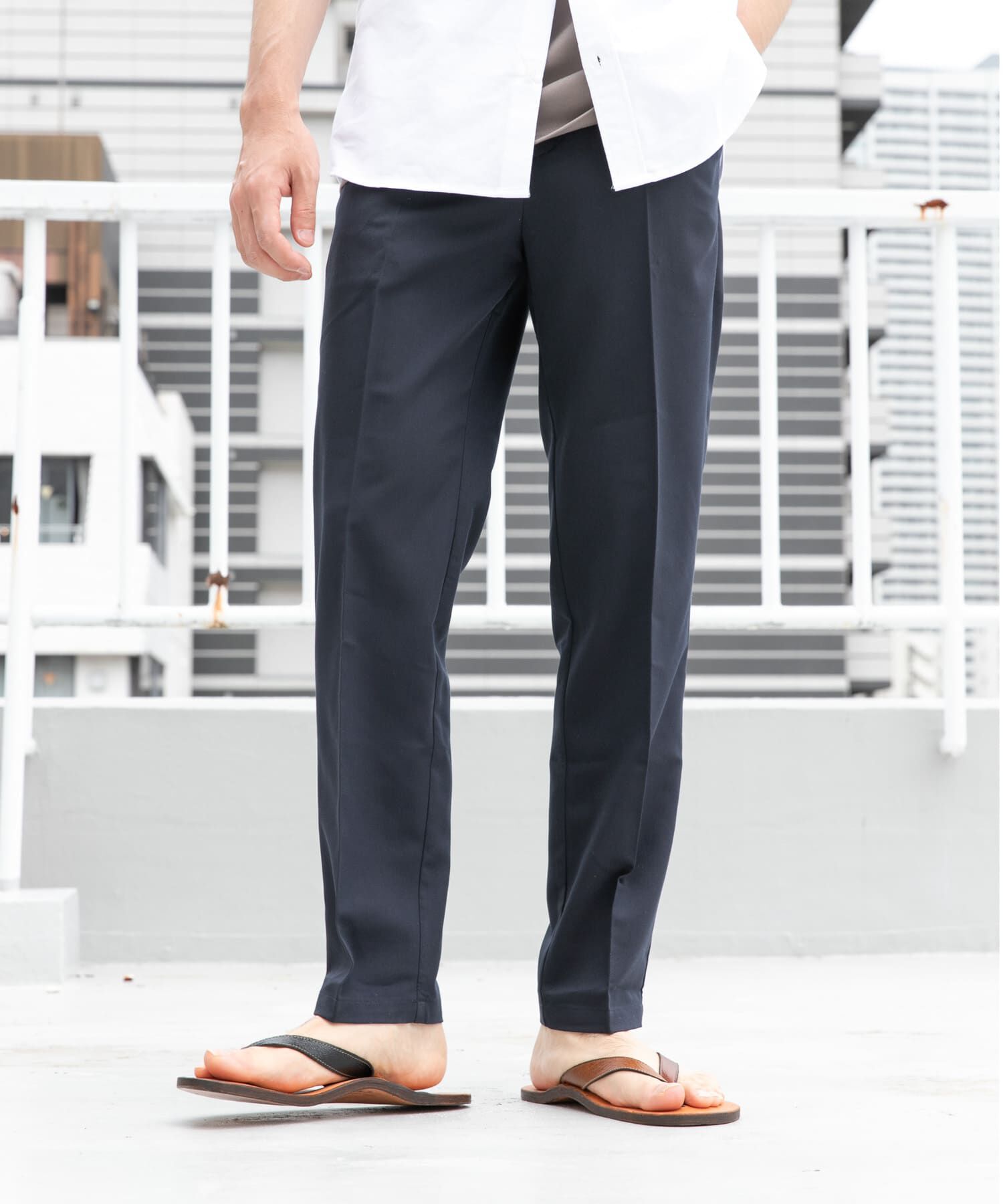 URBAN RESEARCH ROSSO「『XLサイズあり』ハイパフォーマンスアーバンイージーパンツ」|その他|ネイビー