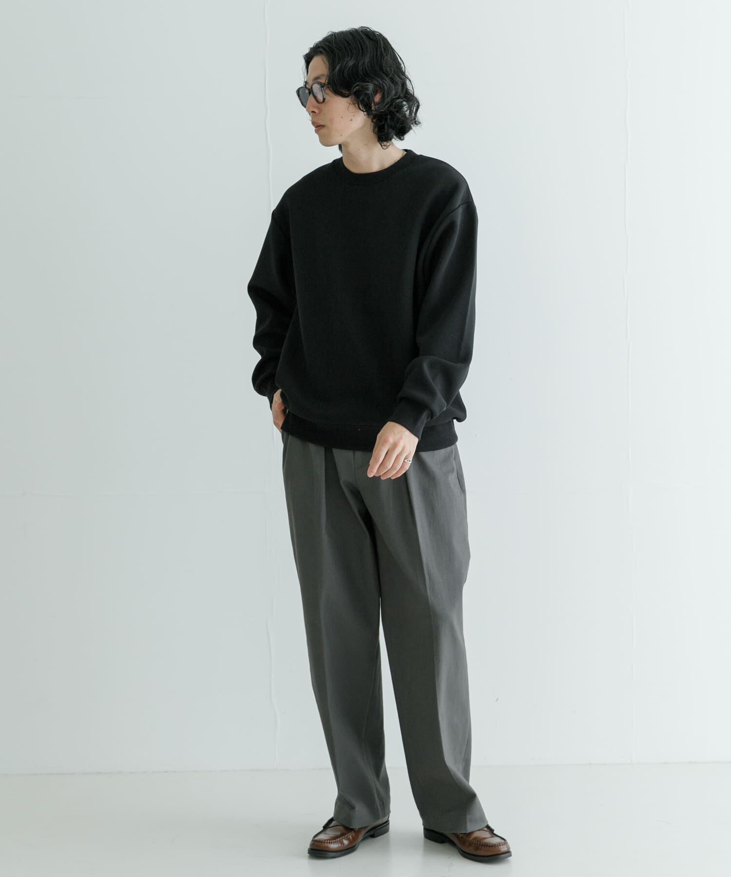 URBAN RESEARCH「フリースボンディングクルーネック」|Tシャツ・カットソー|