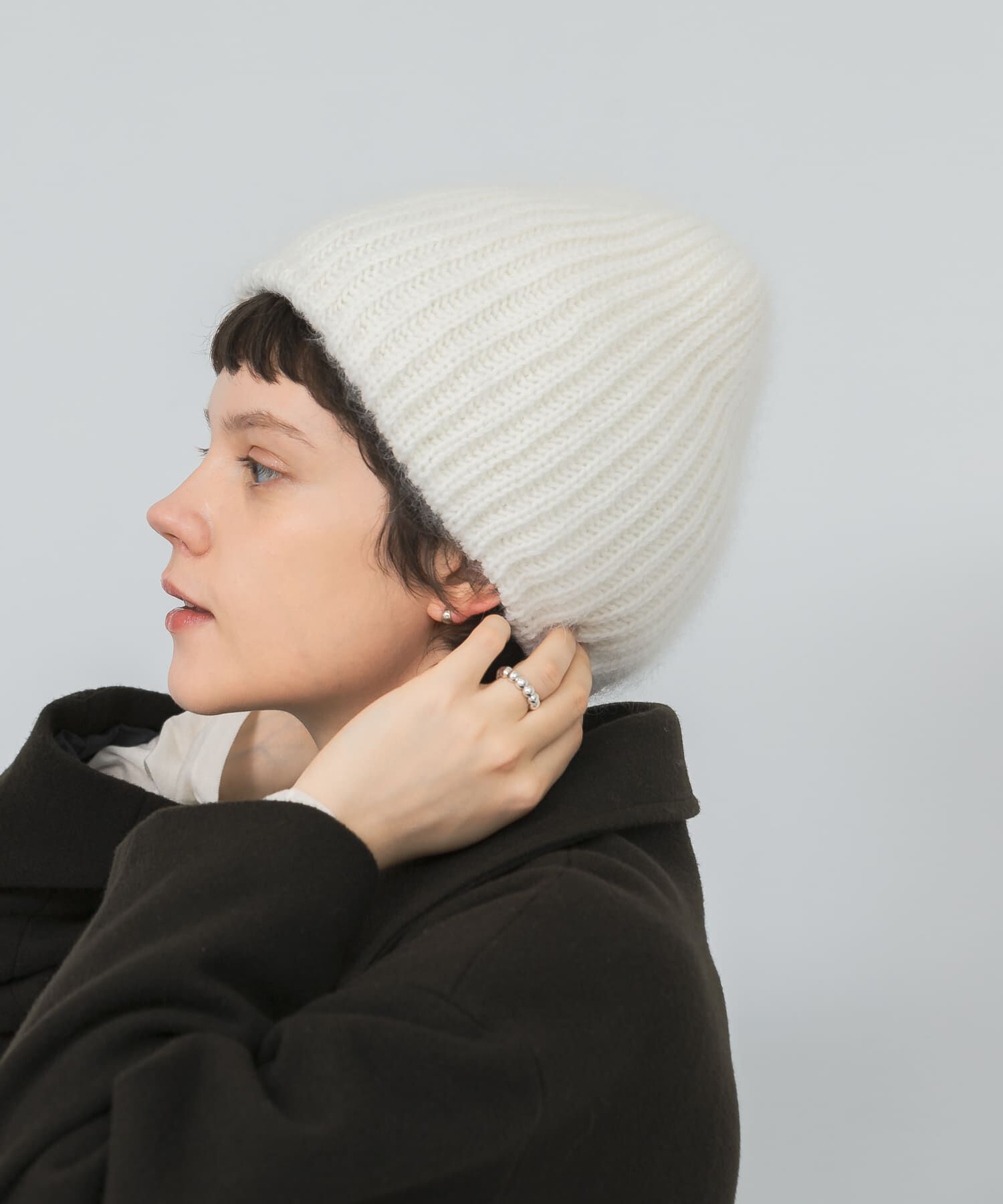 URBAN RESEARCH「Fratelli Talli　ヘアリーニットキャップ」|ニット帽|