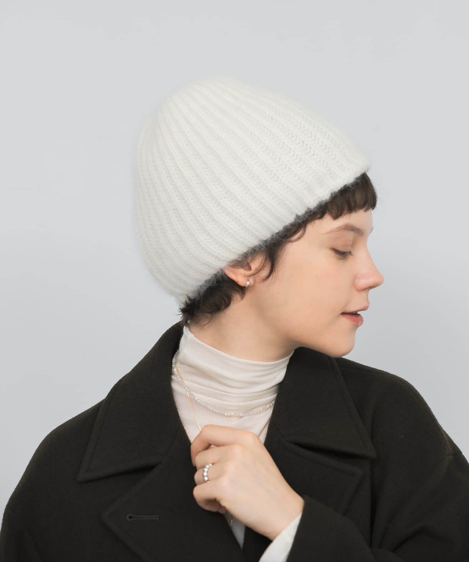 URBAN RESEARCH「Fratelli Talli　ヘアリーニットキャップ」|ニット帽|