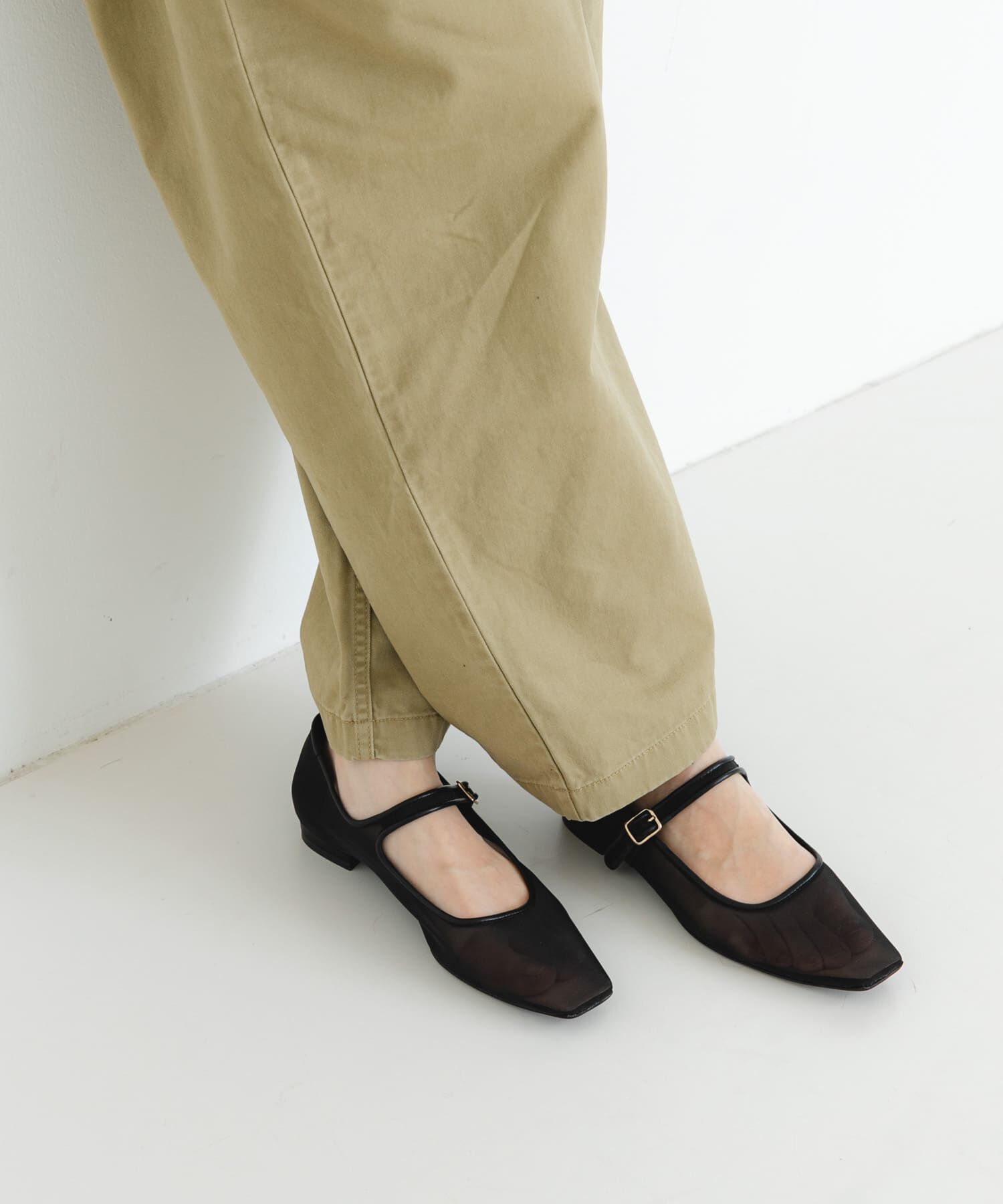 URBAN RESEARCH「シアーメリージェーンフラットシューズ」|パンプス|