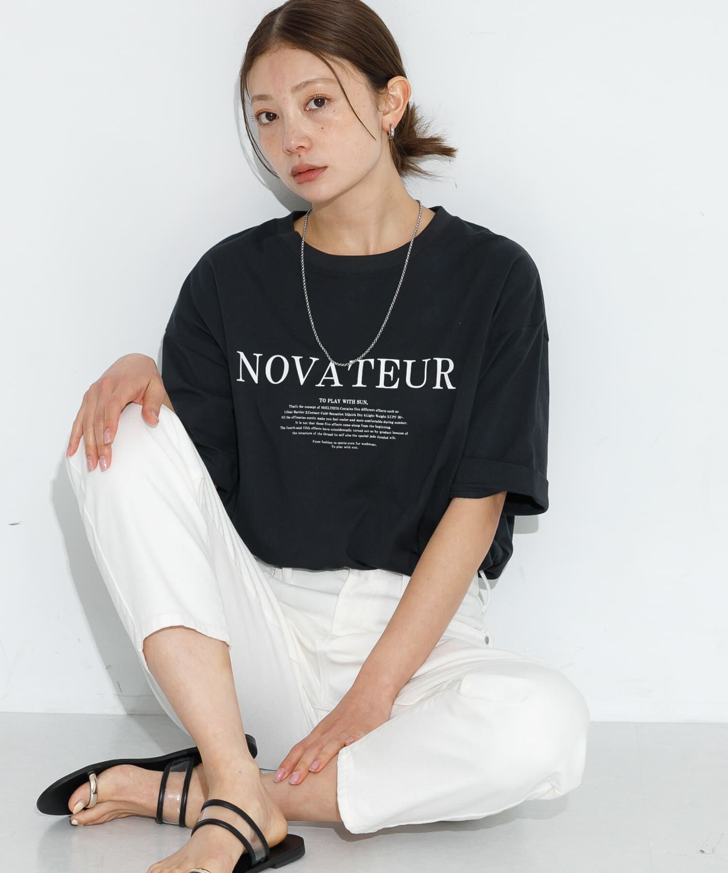 Sonny Label 「SHELTECH ロゴプリントTシャツ」|Tシャツ・カットソー|
