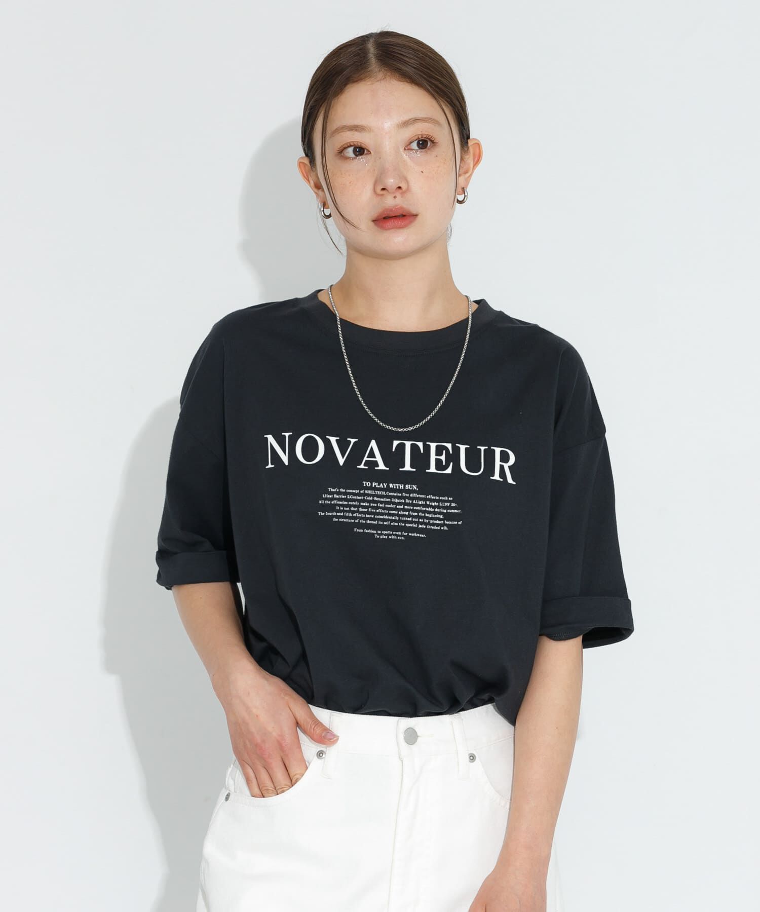 Sonny Label 「SHELTECH ロゴプリントTシャツ」|Tシャツ・カットソー|