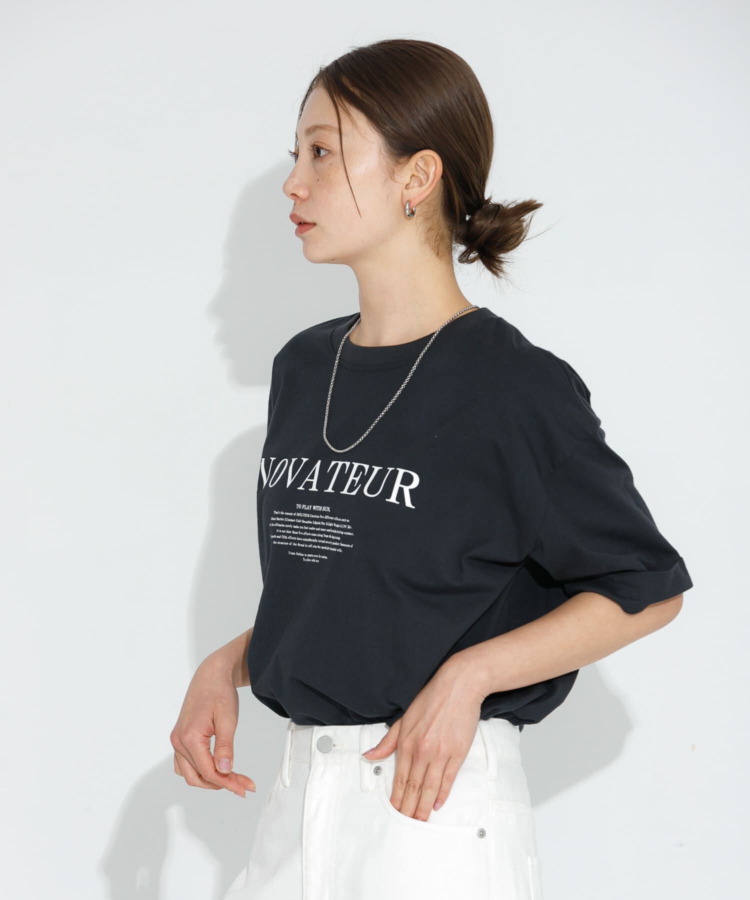 Sonny Label 「SHELTECH ロゴプリントTシャツ」|Tシャツ・カットソー|