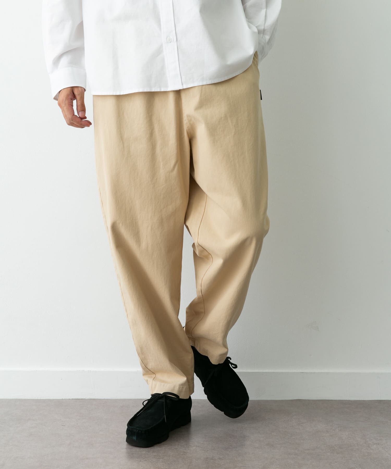 Sonny Label 「ベーシックワイドイージーチノパンツ」|その他|ベージュ