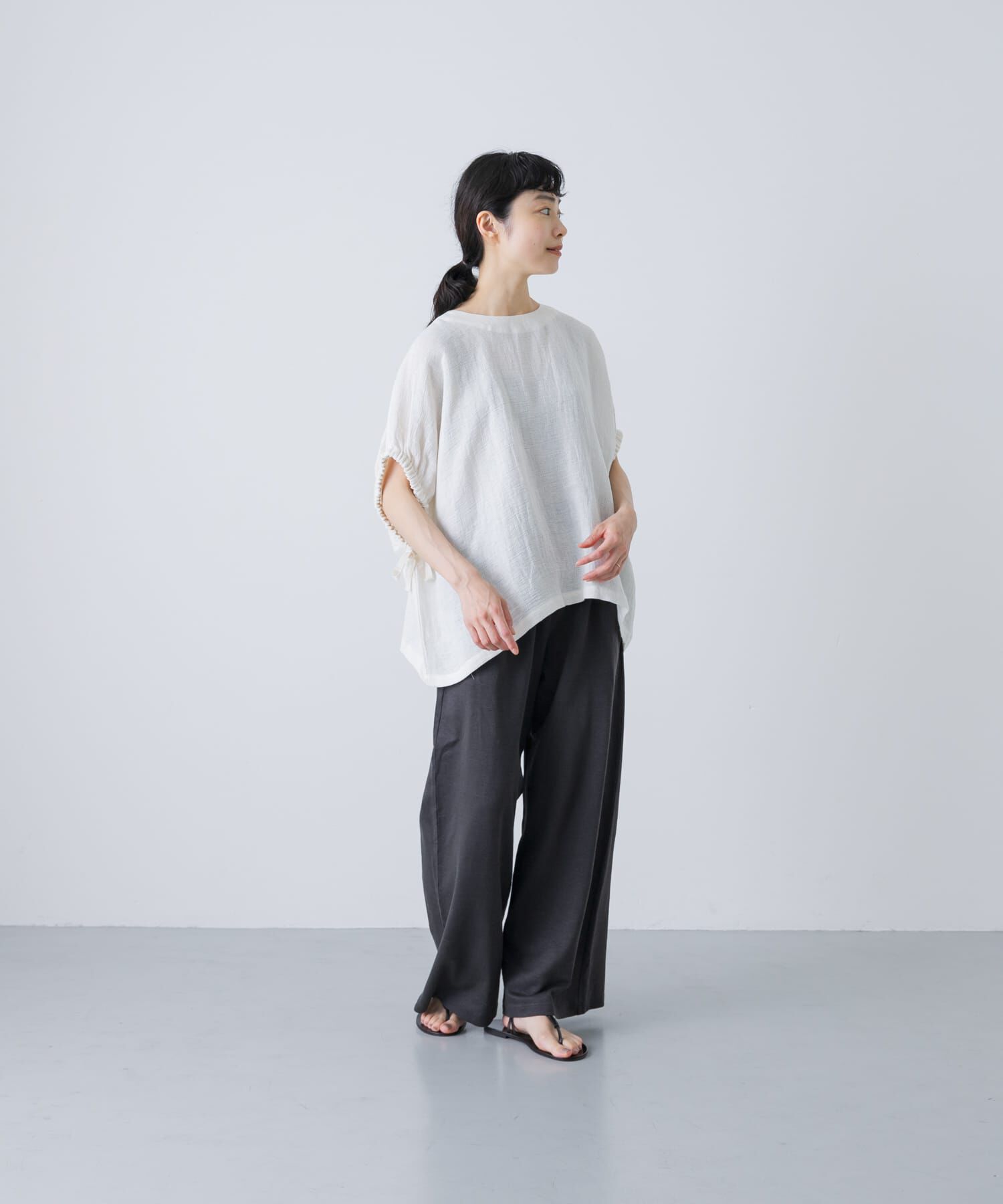 かぐれ「リネンカットイージーパンツ」|その他|