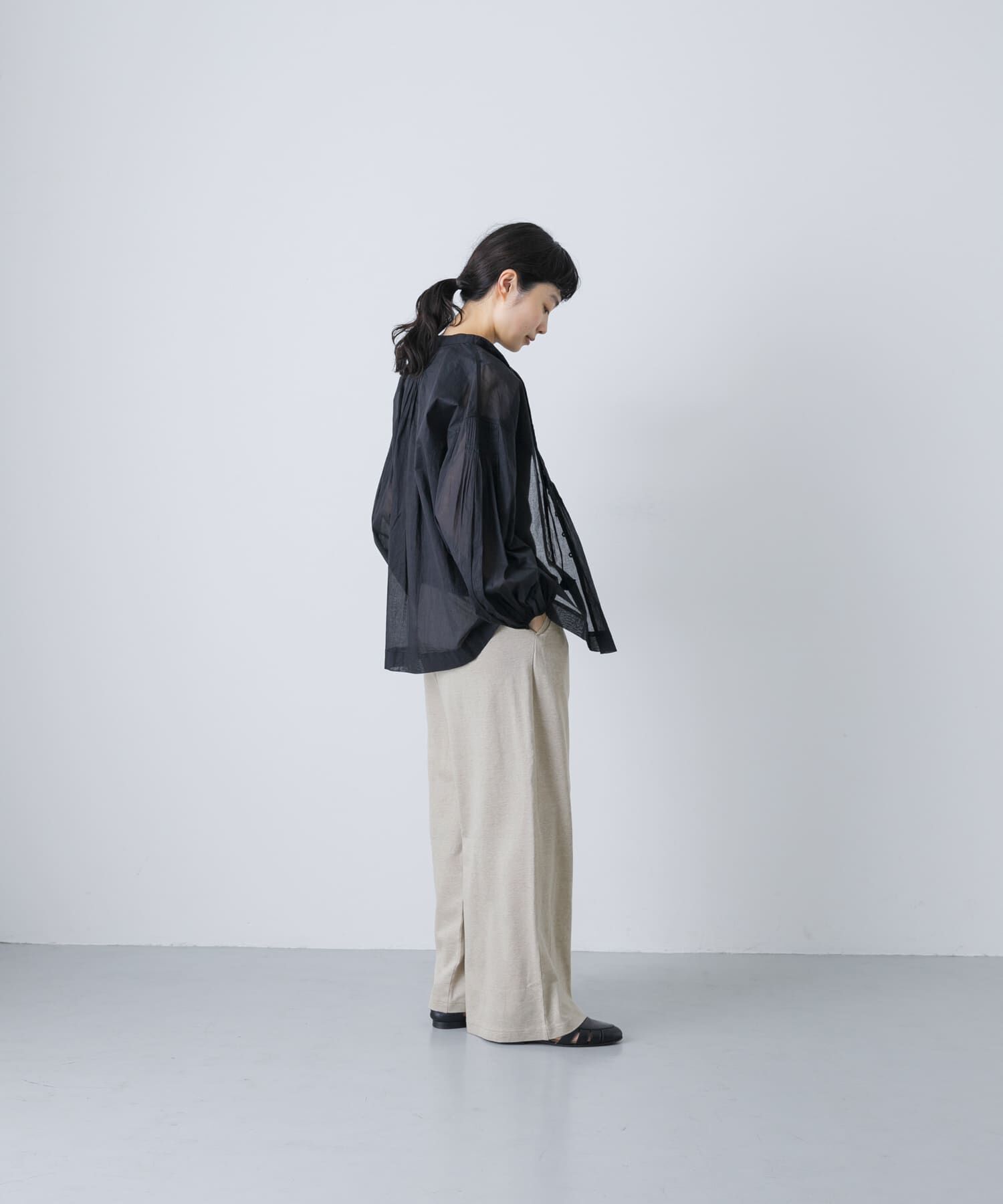 かぐれ「リネンカットイージーパンツ」|その他|