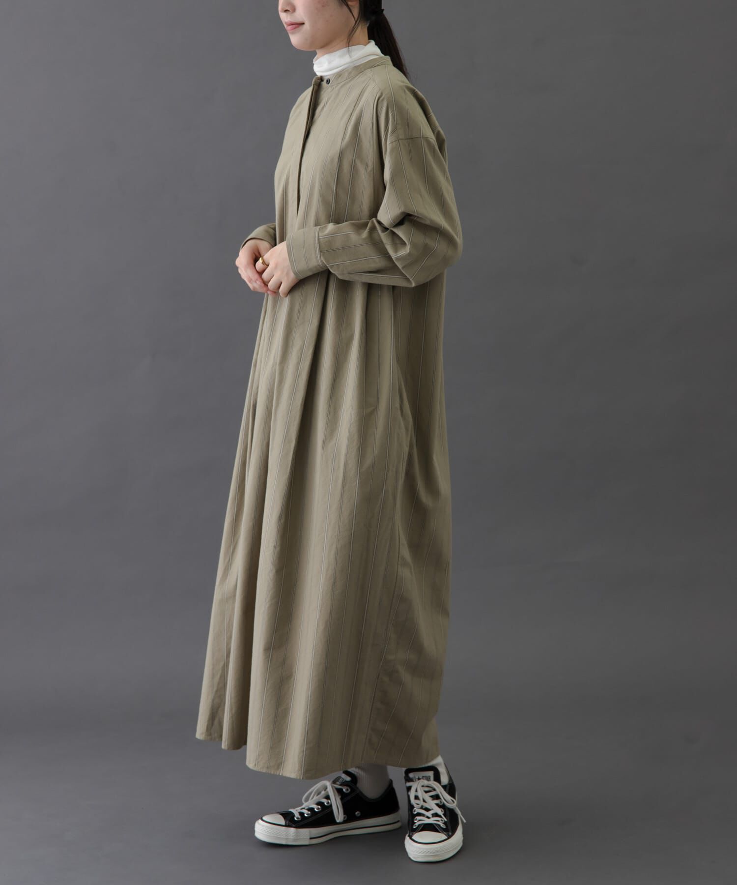 URBAN RESEARCH DOORS「FORK&SPOON　タックデザインワンピース」|ワンピース|