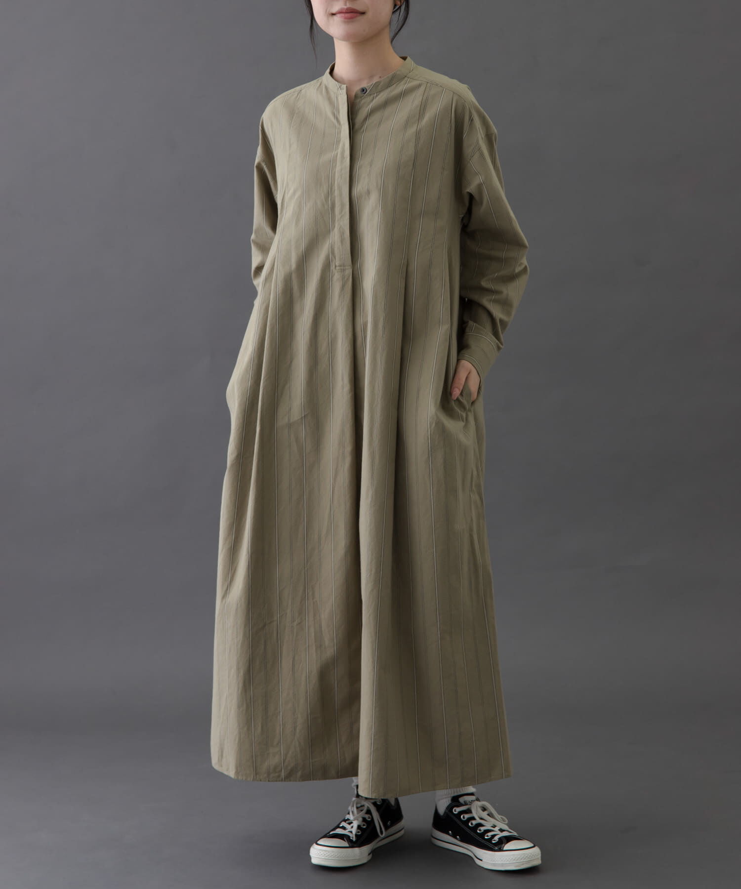 URBAN RESEARCH DOORS「FORK&SPOON　タックデザインワンピース」|ワンピース|