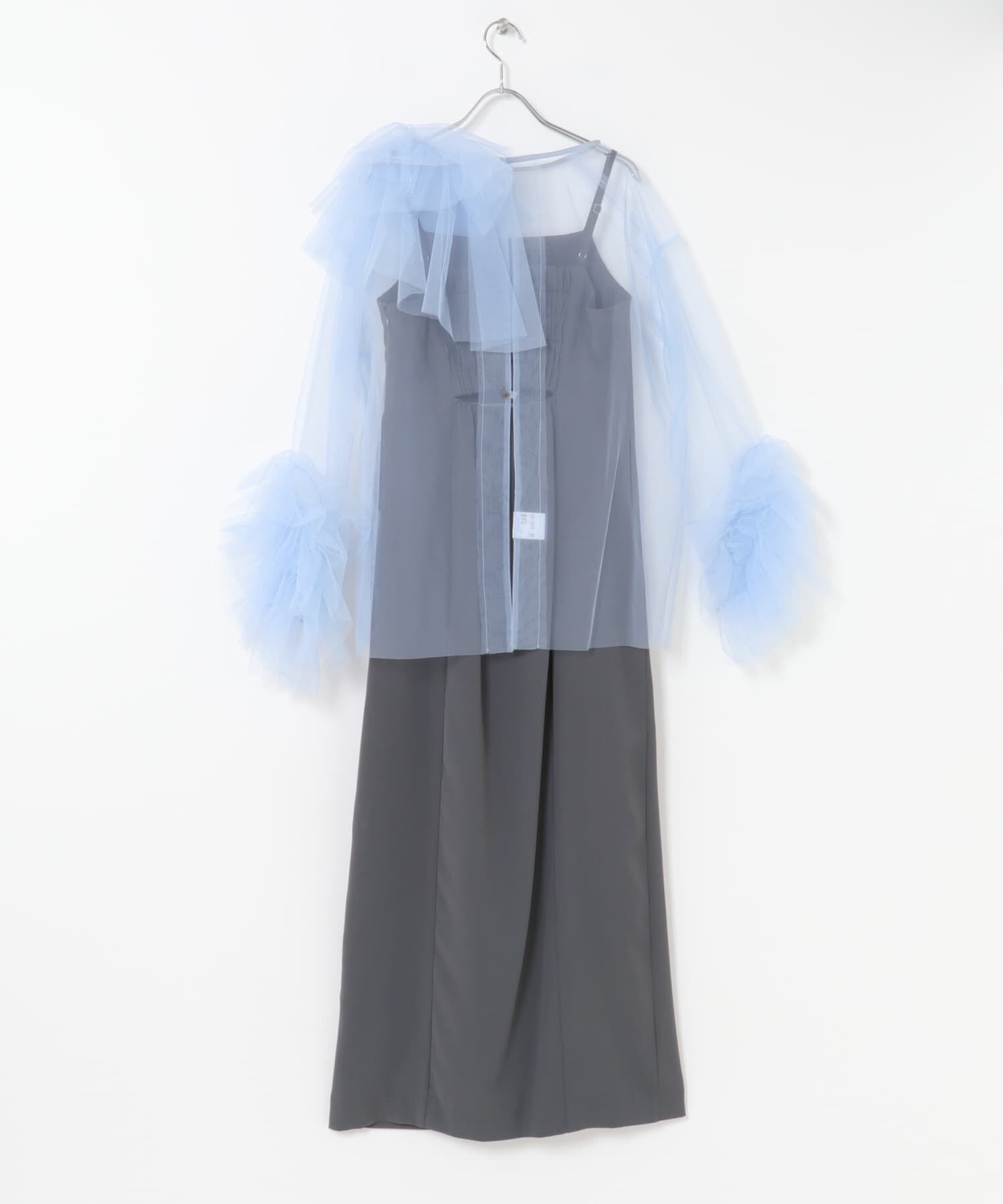 URBAN RESEARCH ROSSO「ANDRESD　blooming tulle dress」|ワンピース|