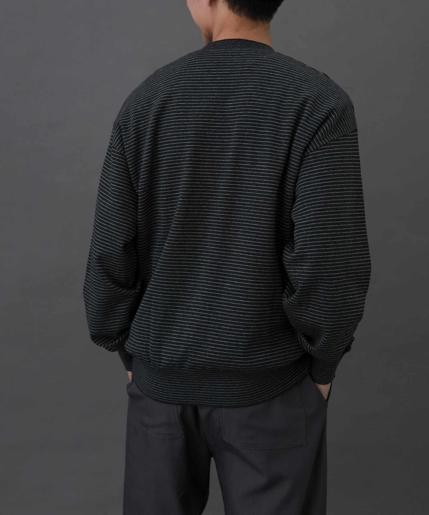 URBAN RESEARCH DOORS「FORK&SPOON　ボーダークルーネックニット」|ニット・セーター|