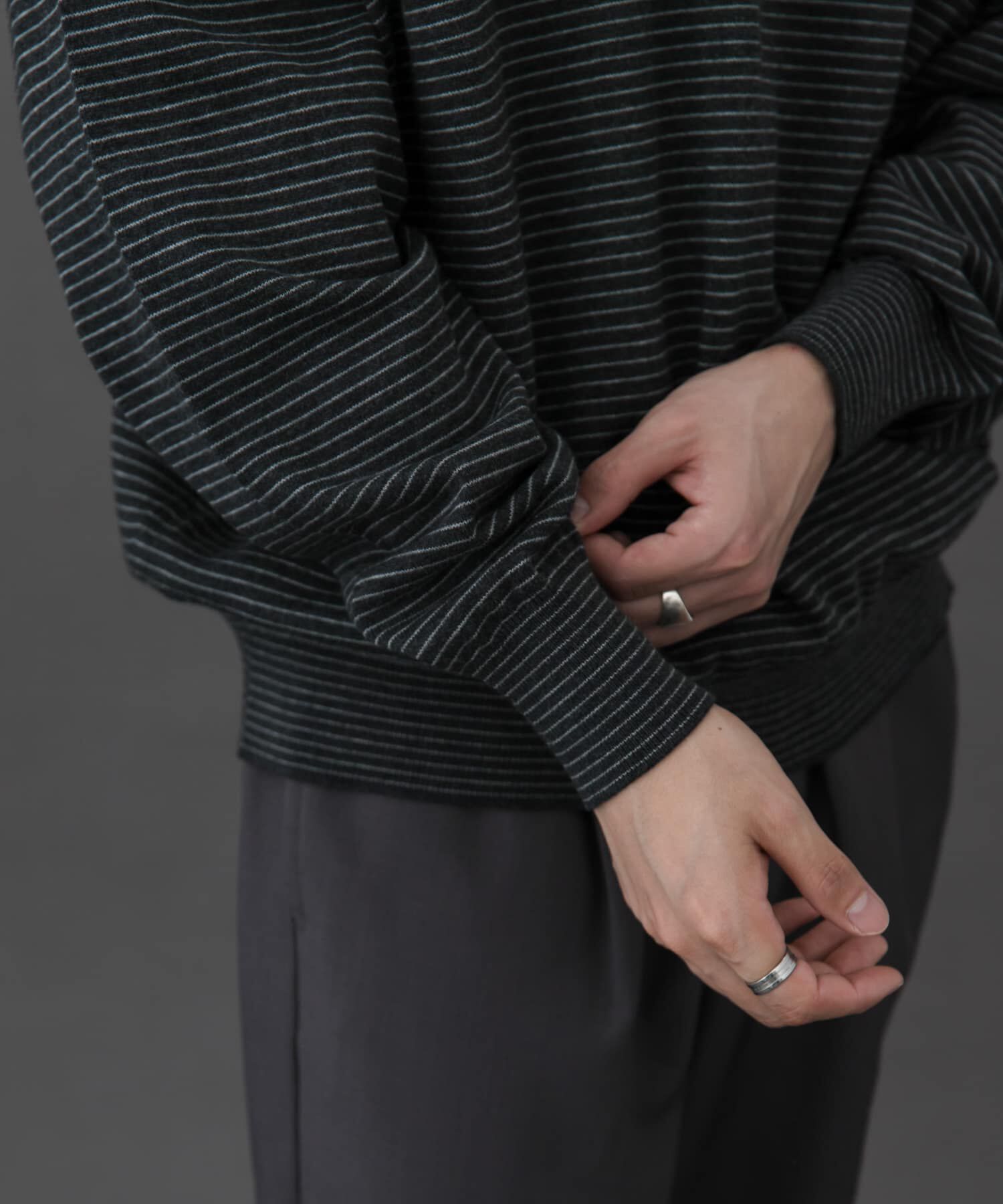 URBAN RESEARCH DOORS「FORK&SPOON　ボーダークルーネックニット」|ニット・セーター|