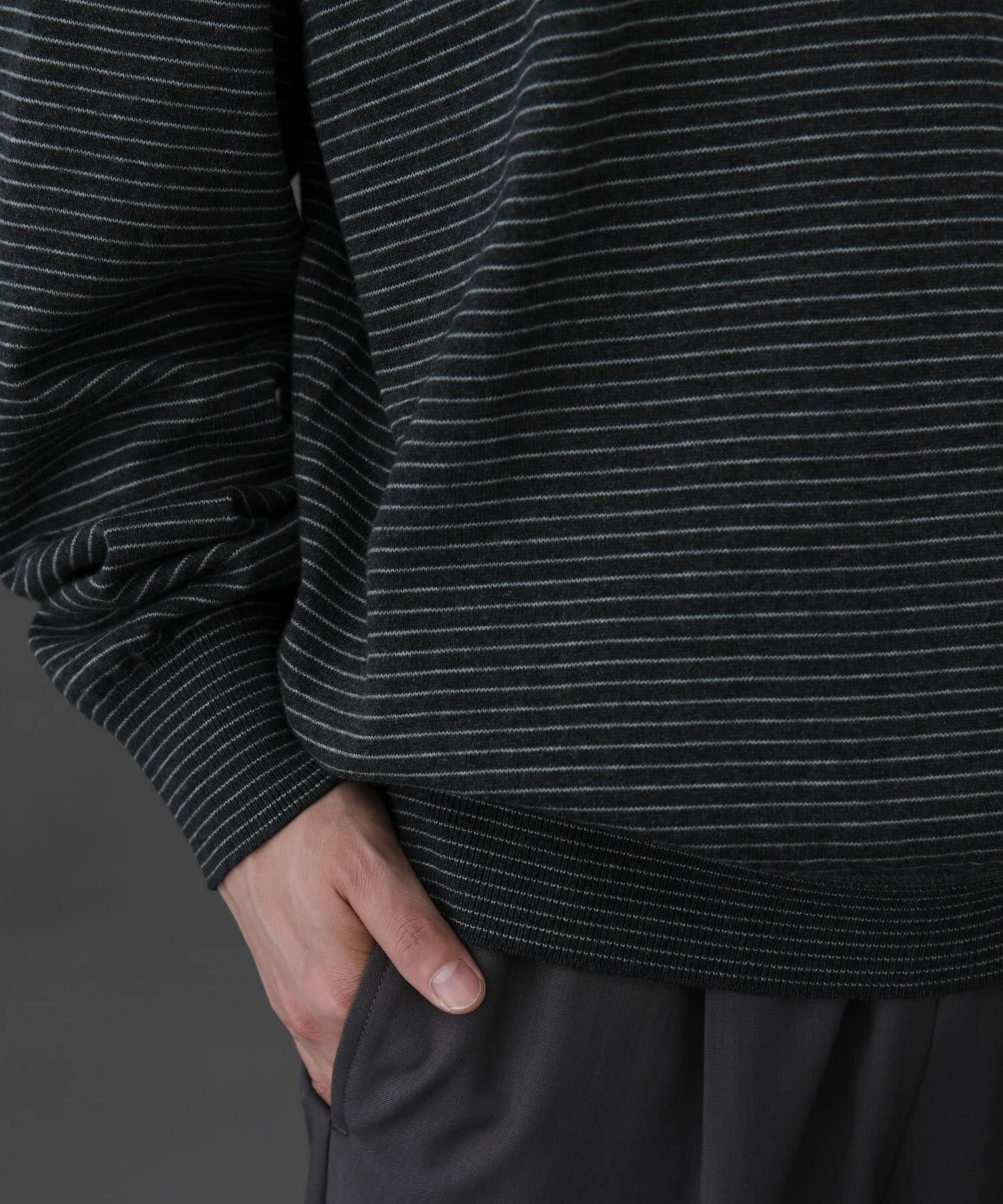 URBAN RESEARCH DOORS「FORK&SPOON　ボーダークルーネックニット」|ニット・セーター|