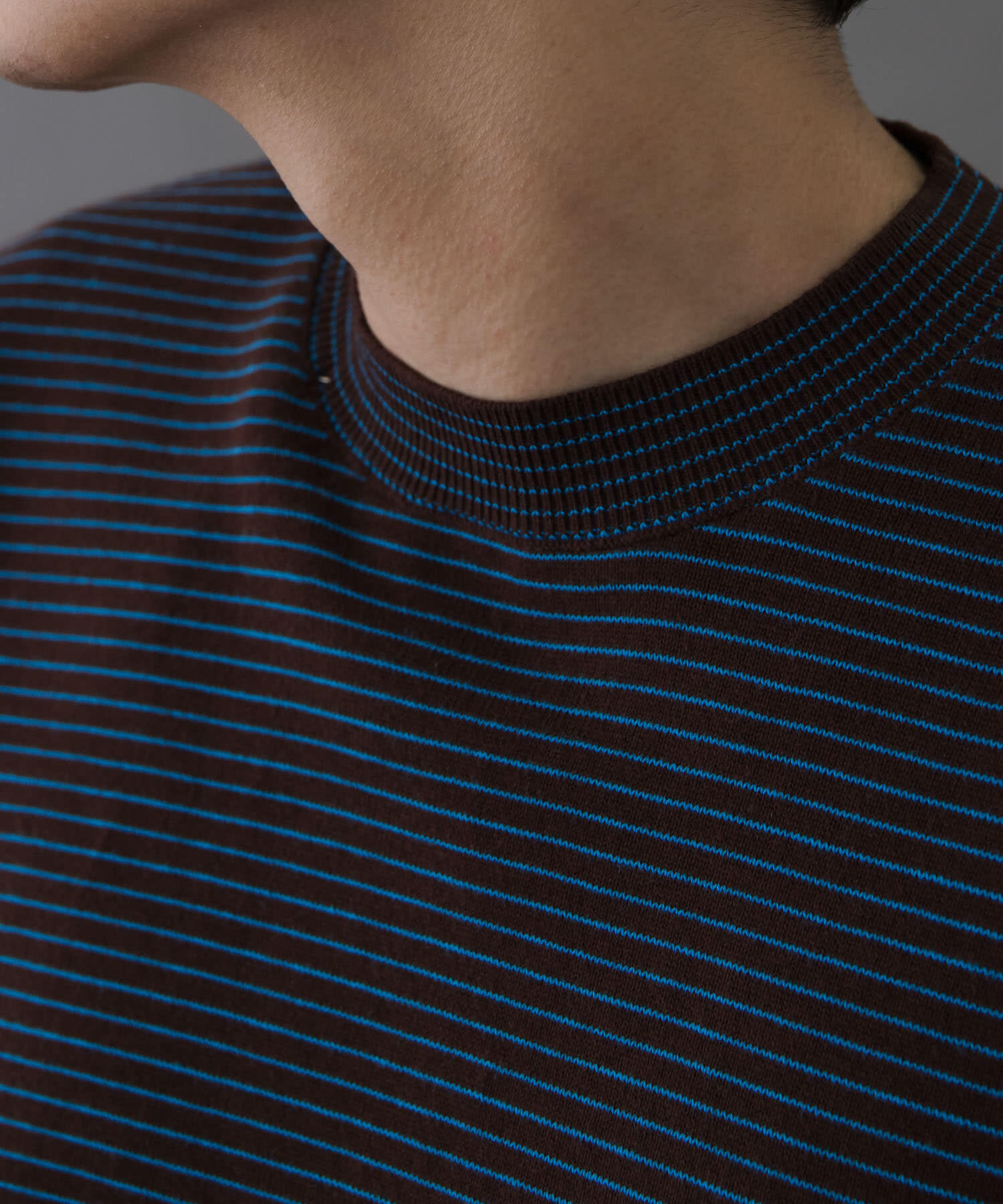 URBAN RESEARCH DOORS「FORK&SPOON　ボーダークルーネックニット」|ニット・セーター|