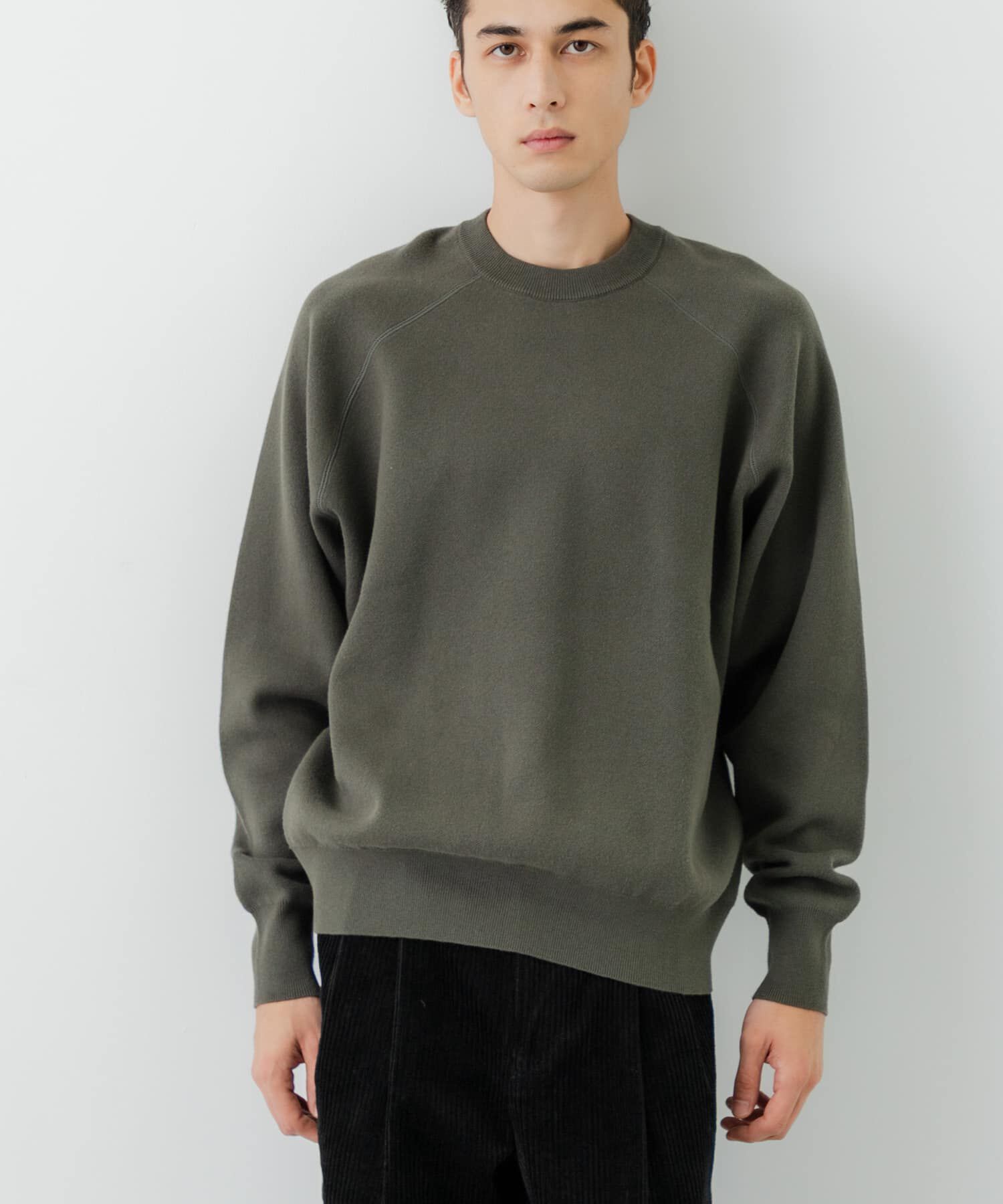 URBAN RESEARCH「綿カシミヤスウェットニット」|ニット・セーター|