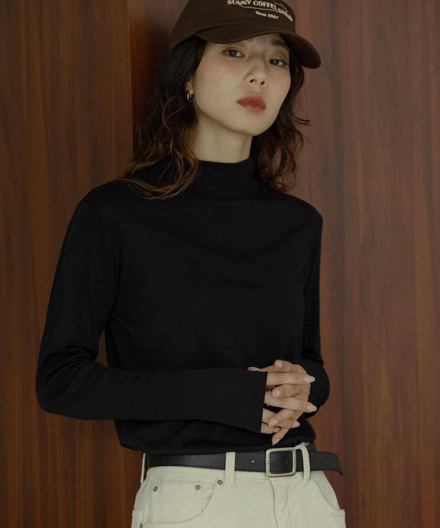 Sonny Label 「UR TECH蓄熱ハイネックプルオーバー」|Tシャツ・カットソー|ブラック