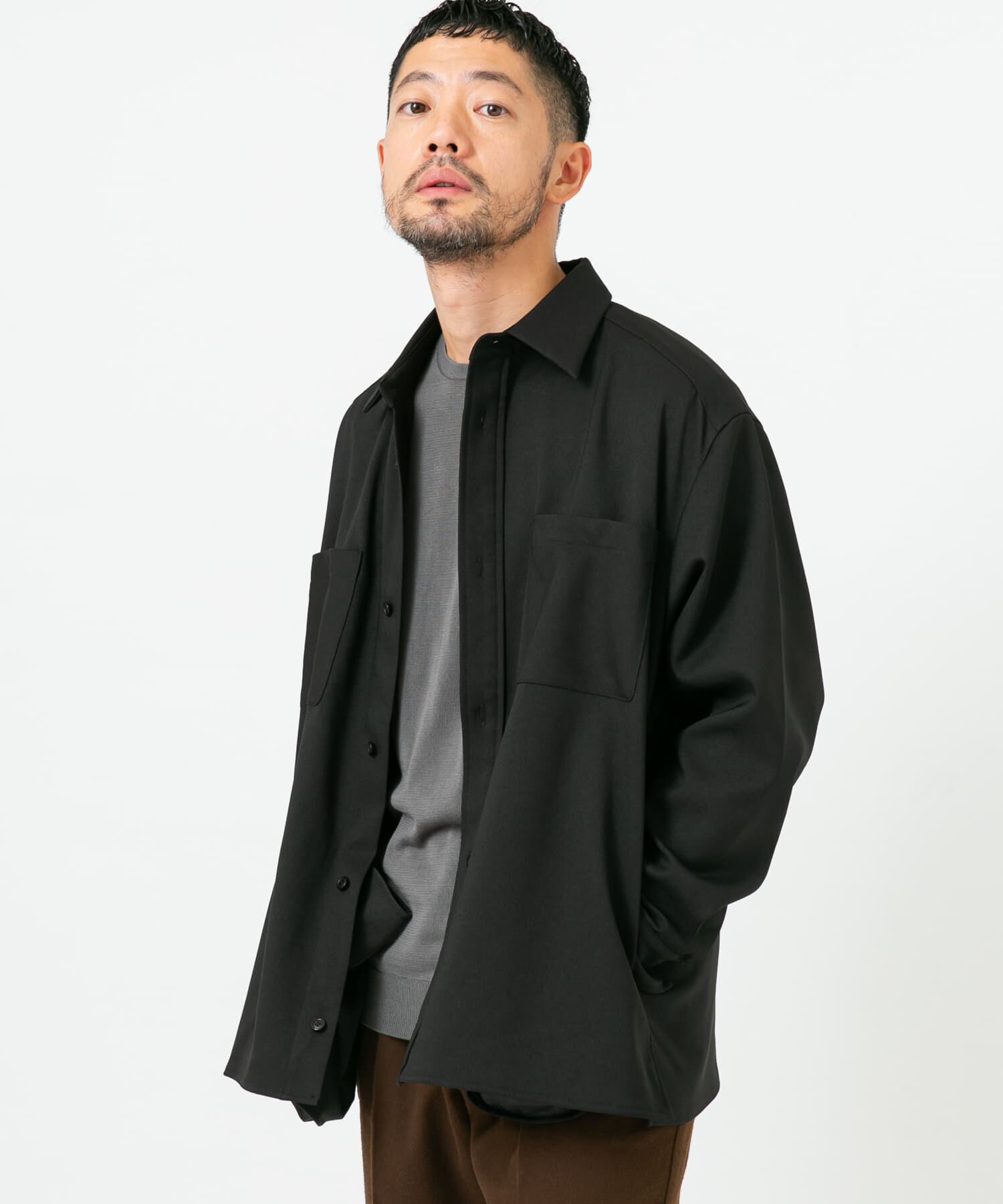 URBAN RESEARCH ROSSO「『静電気防止』『XLｻｲｽﾞあり』ｱｰﾊﾞﾝﾘﾗｯｸｽｿﾌﾄﾂｲﾙﾎ  」|シャツ・ブラウス|