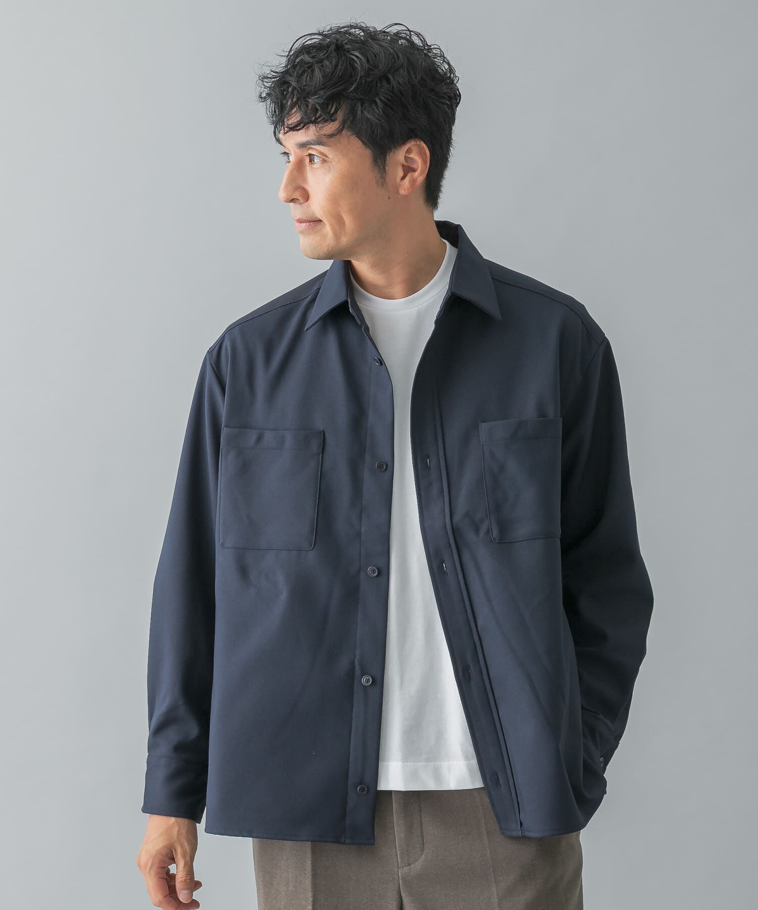 URBAN RESEARCH ROSSO「『静電気防止』『XLｻｲｽﾞあり』ｱｰﾊﾞﾝﾘﾗｯｸｽｿﾌﾄﾂｲﾙﾎ  」|シャツ・ブラウス|