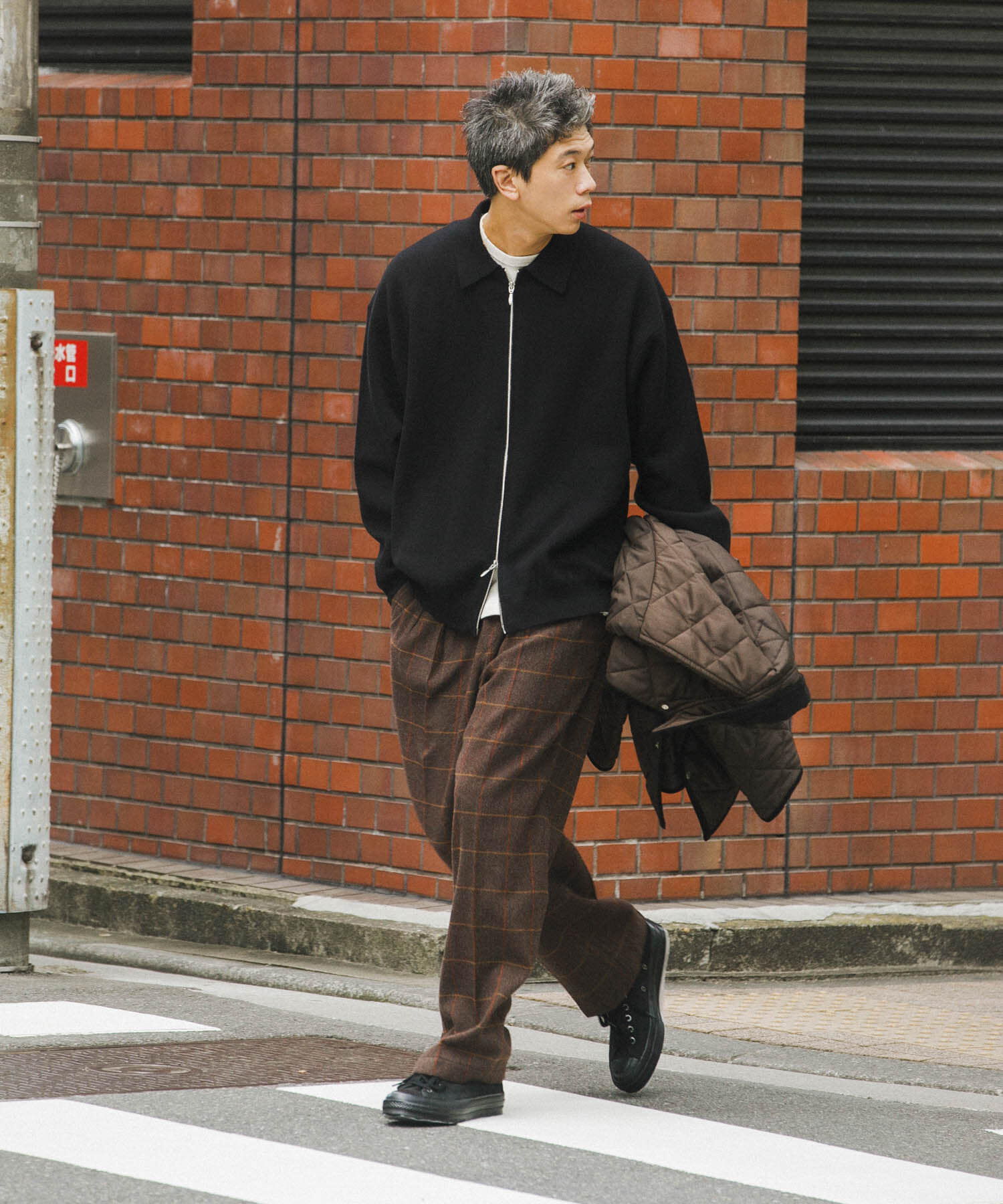 URBAN RESEARCH「綿カシミヤZIPカーディガン」|カーディガン|