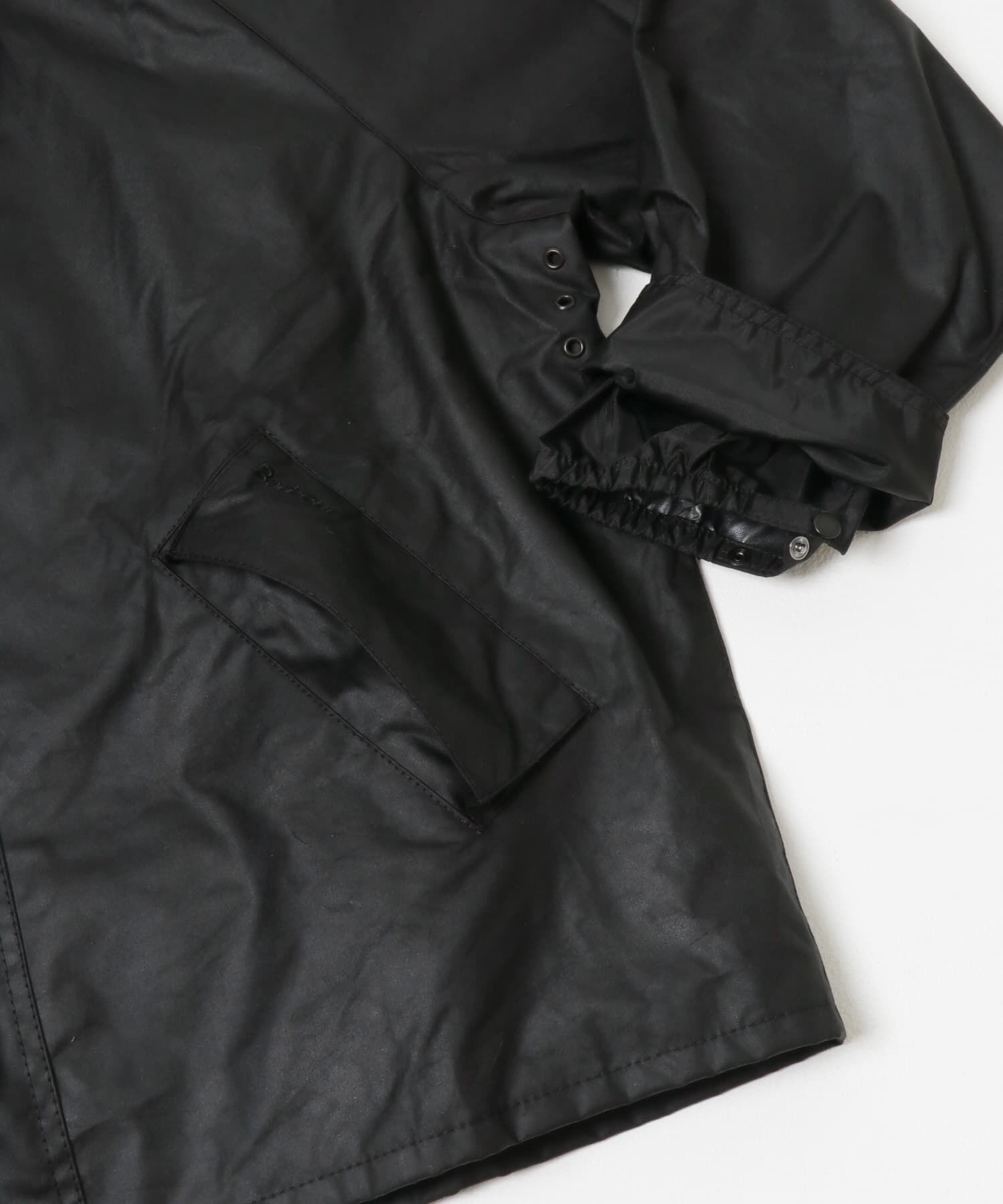 URBAN RESEARCH「Barbour　os transport wax jacket」|ノーカラーコート|
