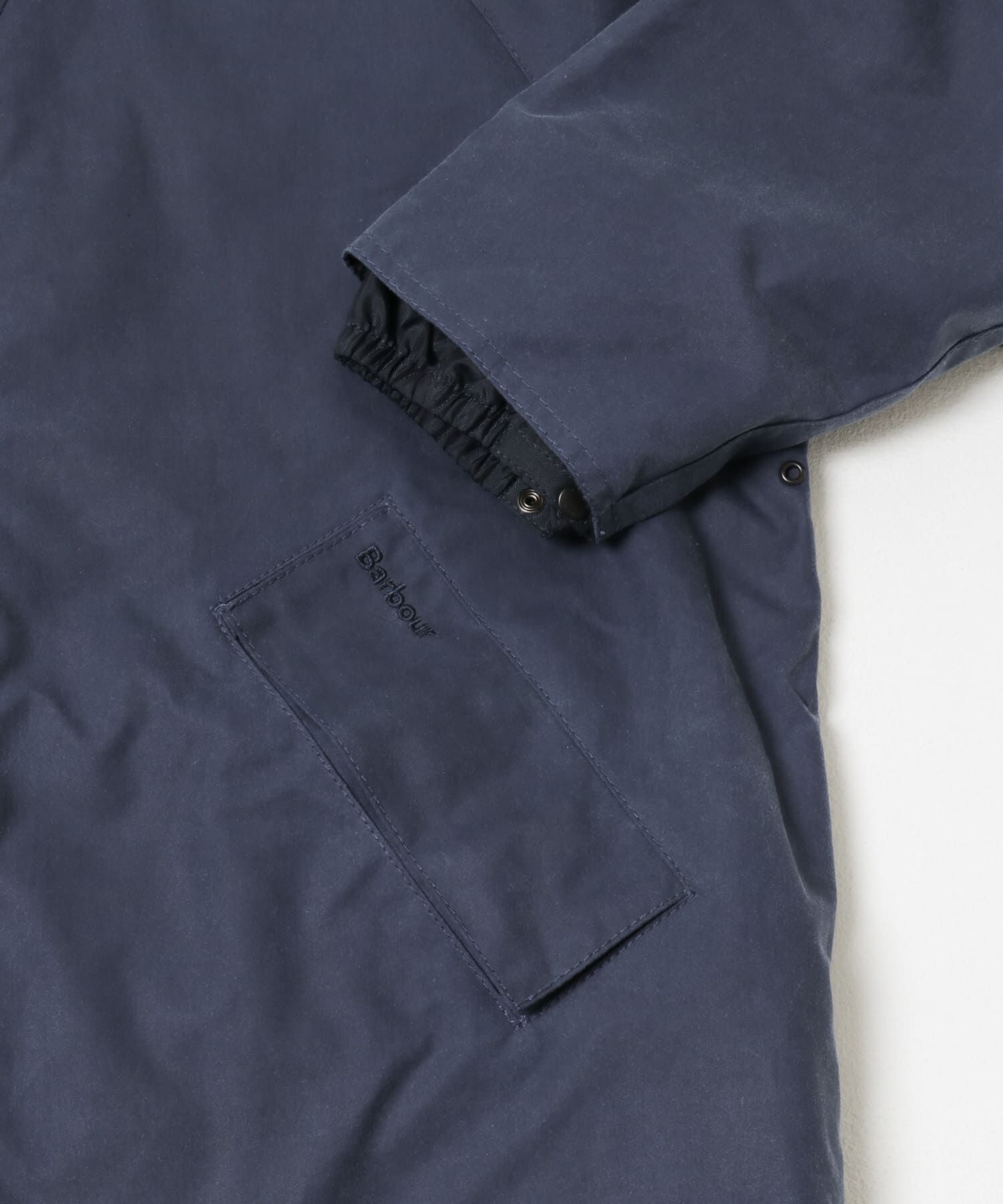 URBAN RESEARCH「Barbour　os transport wax jacket」|ノーカラーコート|