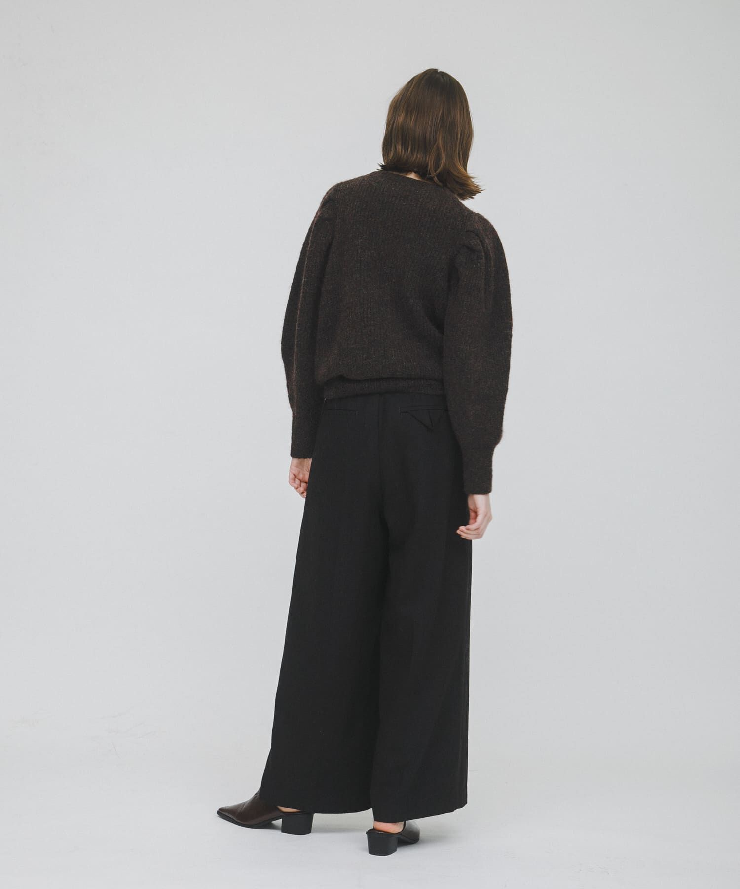 LAATO「shoulder tuck knit」|ニット・セーター|