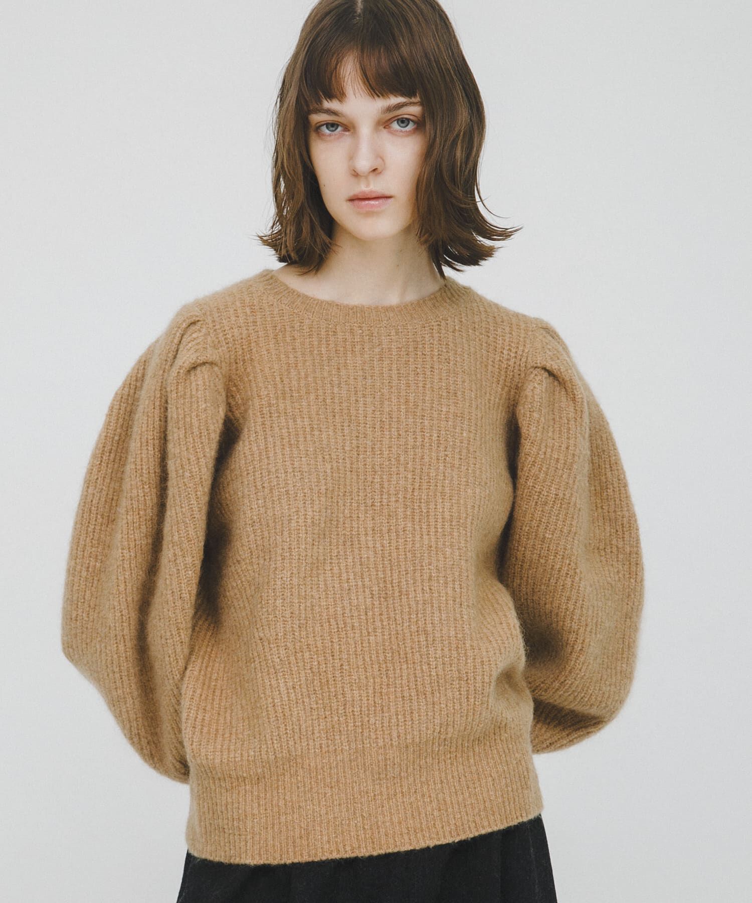 LAATO「shoulder tuck knit」|ニット・セーター|