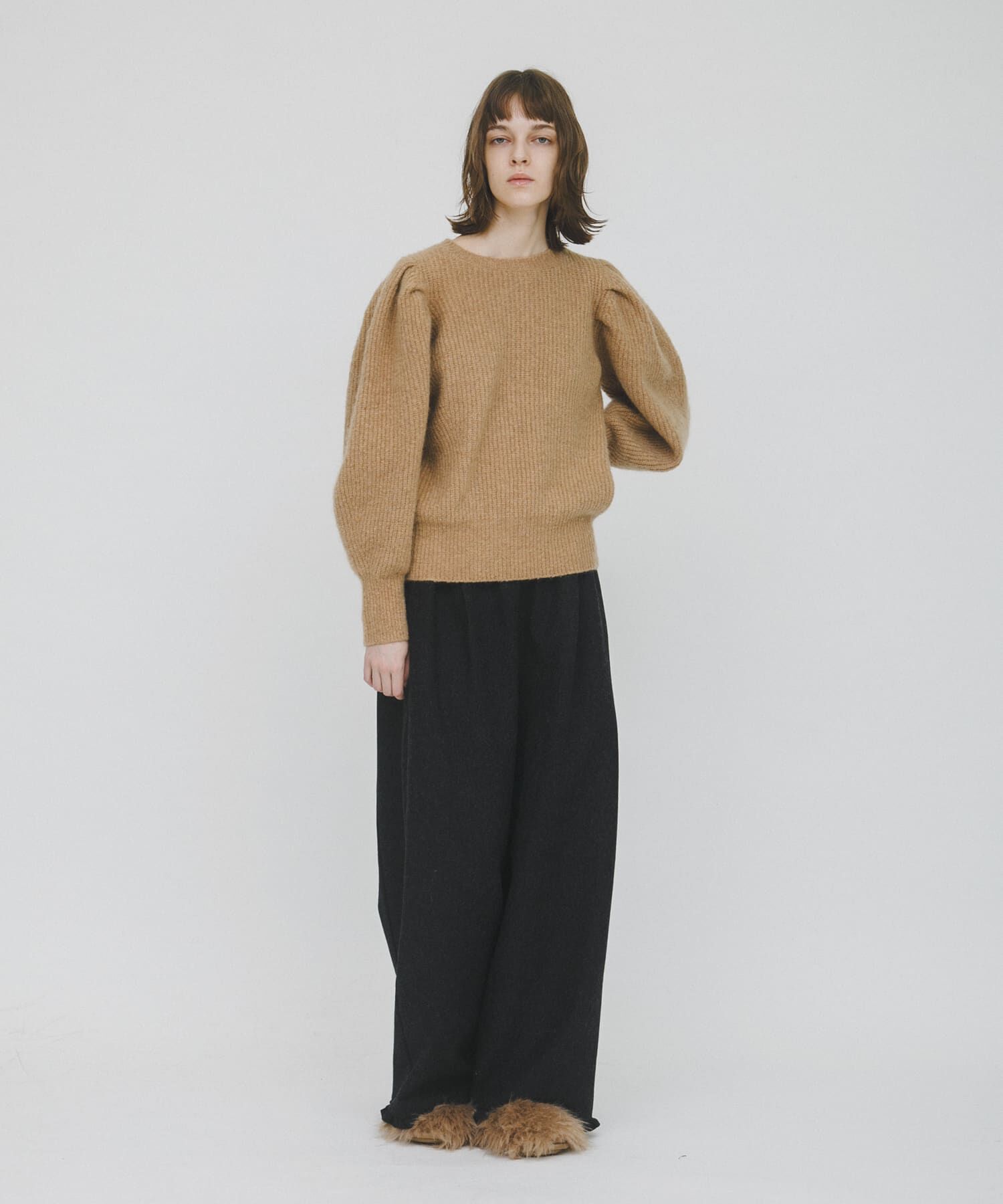 LAATO「shoulder tuck knit」|ニット・セーター|