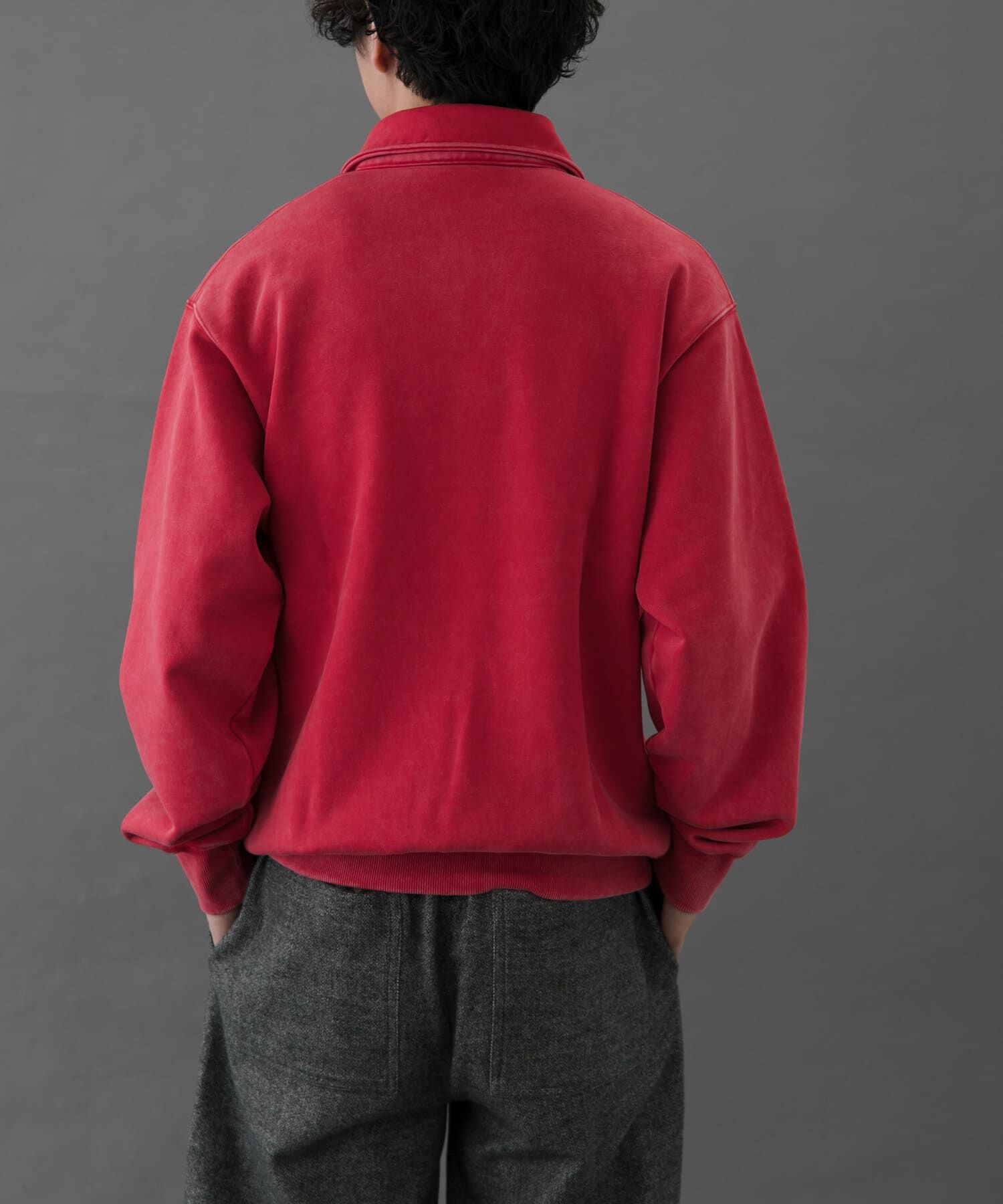 URBAN RESEARCH DOORS「FORK&SPOON　サンブリーチハーフジップスウェット」|スウェット・ジャージ|