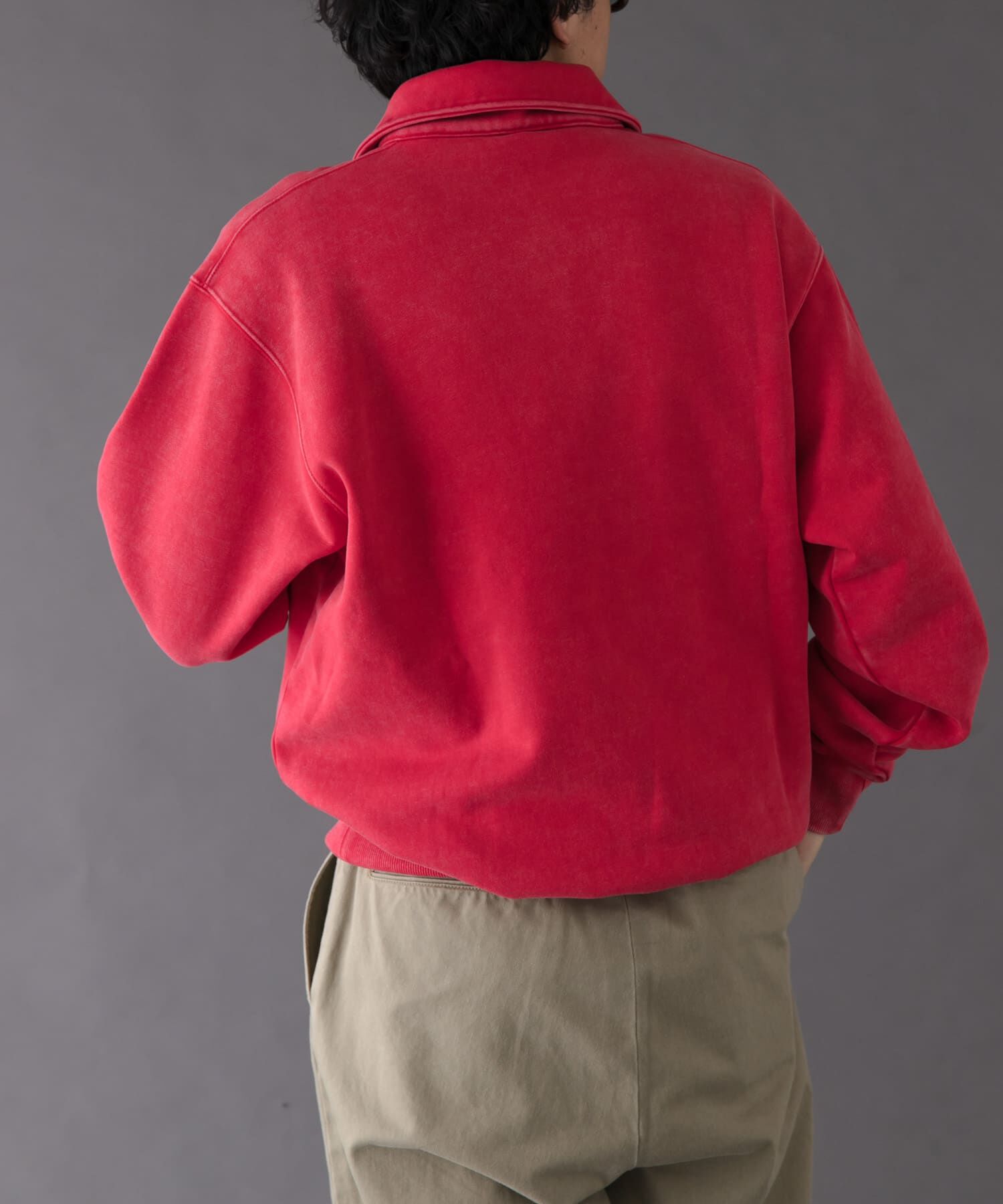 URBAN RESEARCH DOORS「FORK&SPOON　サンブリーチハーフジップスウェット」|スウェット・ジャージ|