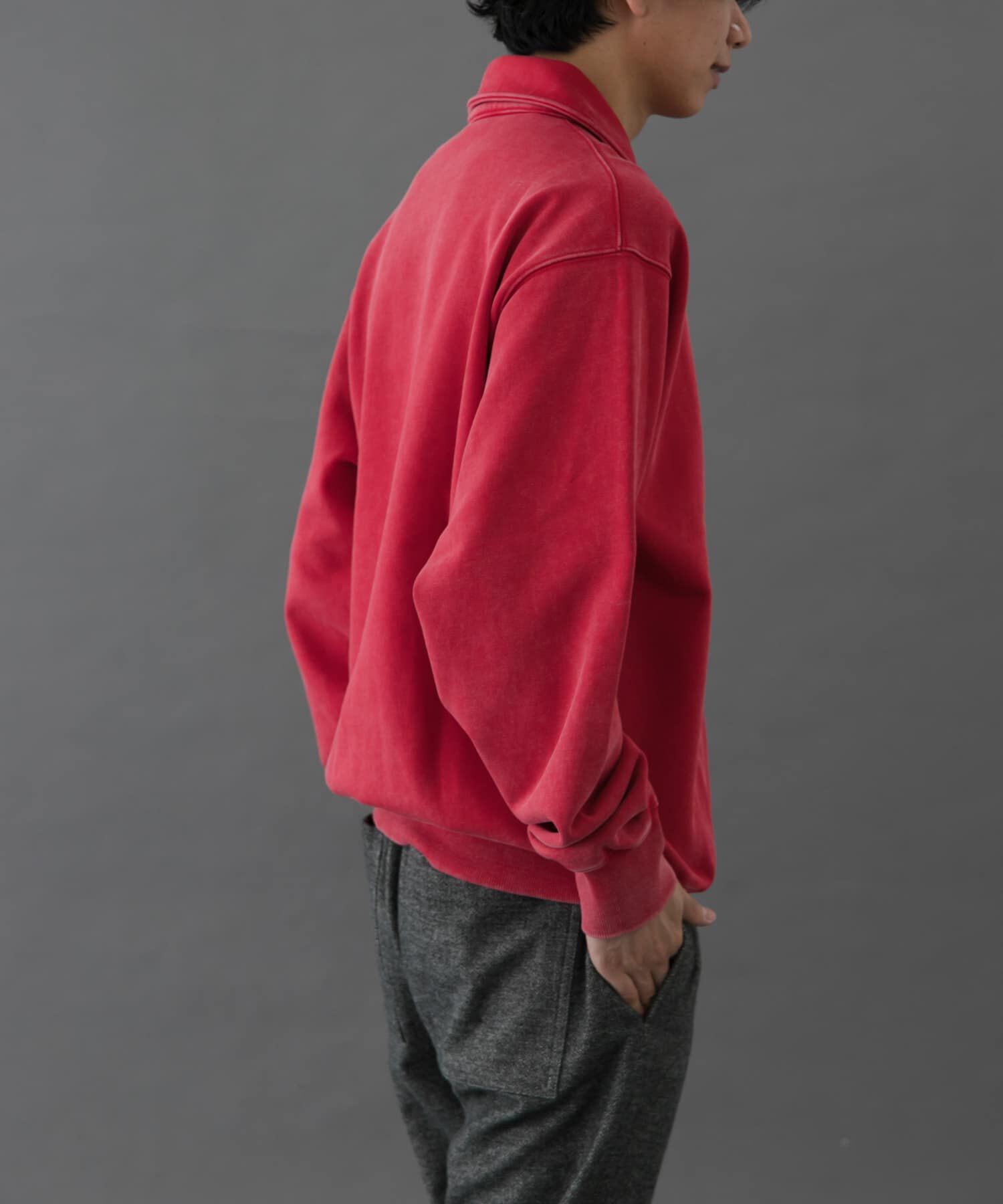 URBAN RESEARCH DOORS「FORK&SPOON　サンブリーチハーフジップスウェット」|スウェット・ジャージ|