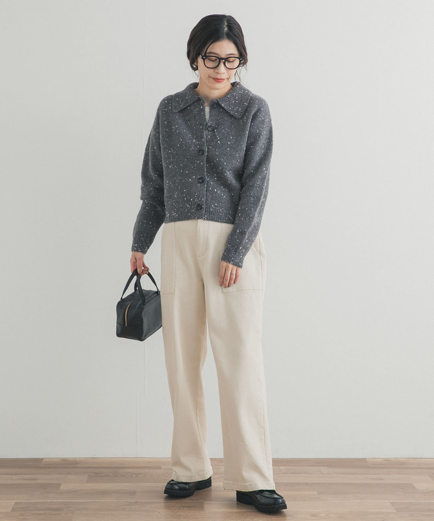 URBAN RESEARCH DOORS「ネップヤーンカーディガン」|カーディガン|