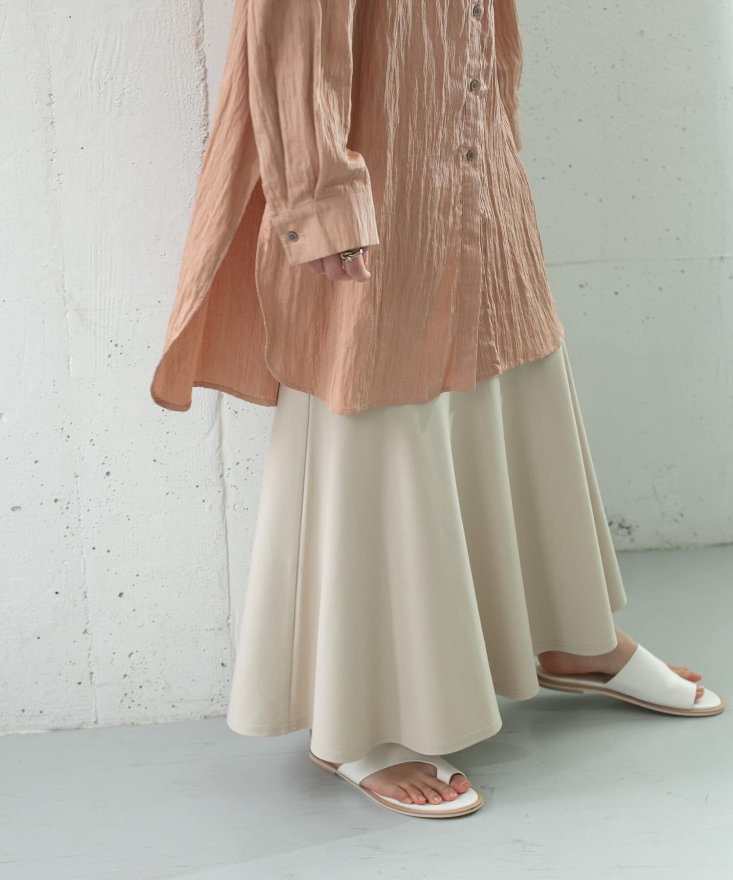  「マーメイドラインカットスカート」|スカート|