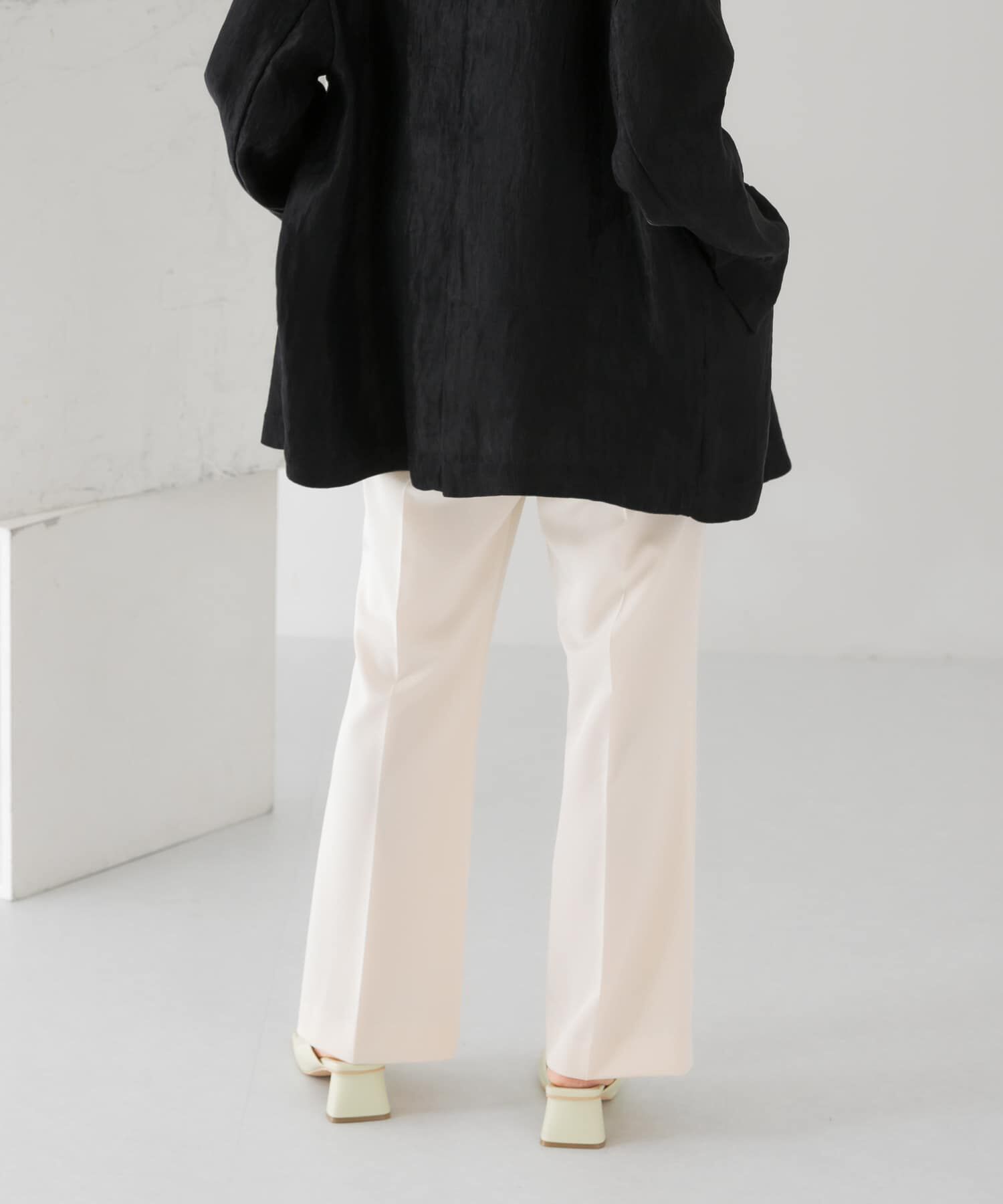  「スリムフレアイージーパンツ」|その他|