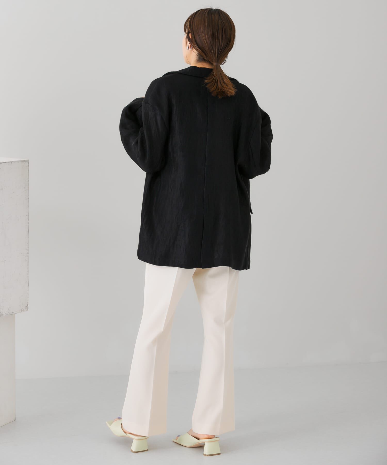  「スリムフレアイージーパンツ」|その他|