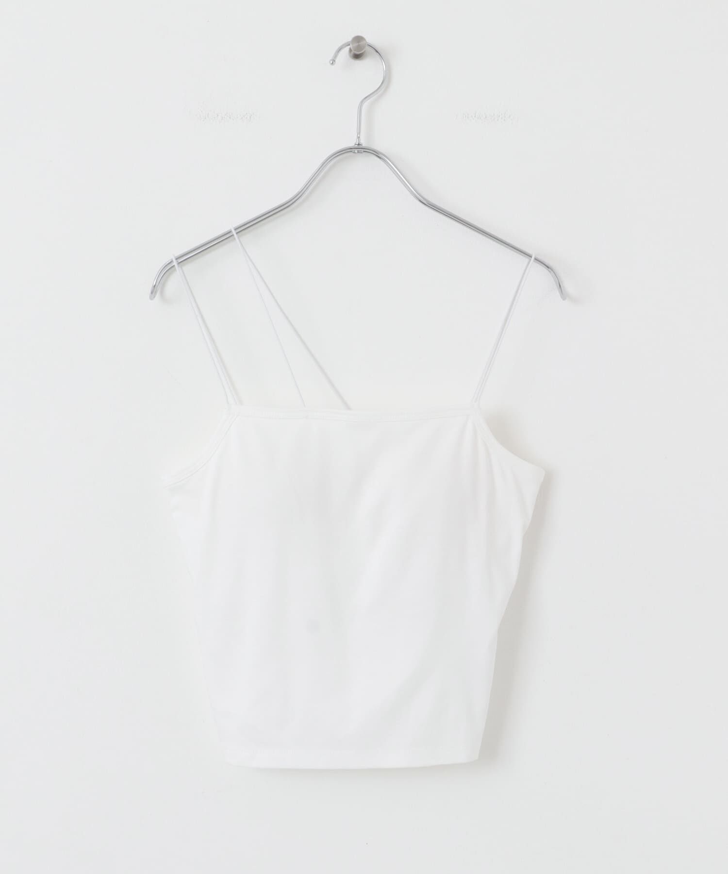  「アシンメトリーカップ付キャミ」|キャミソール|